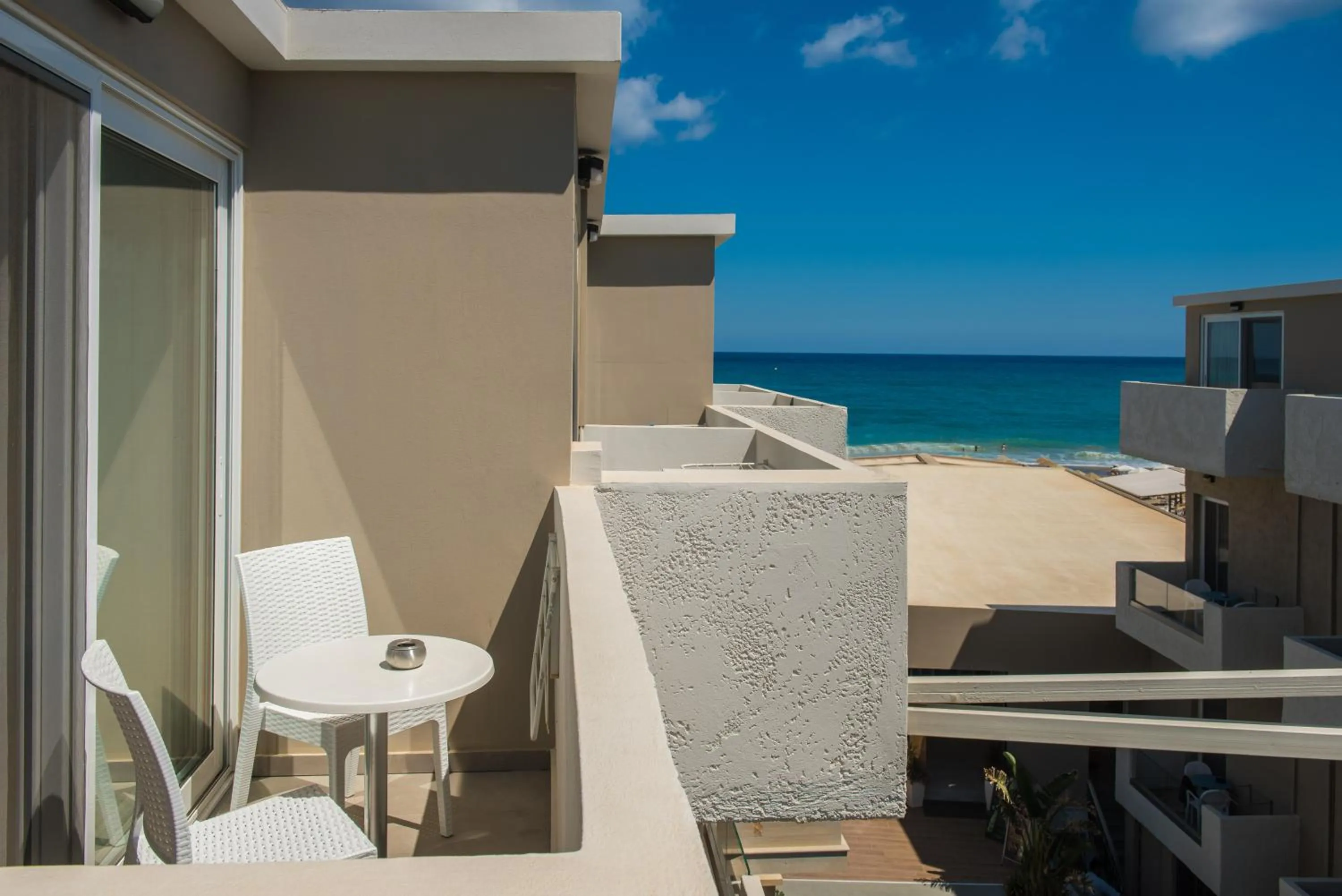Balcony/Terrace in Odyssia Beach Hotel