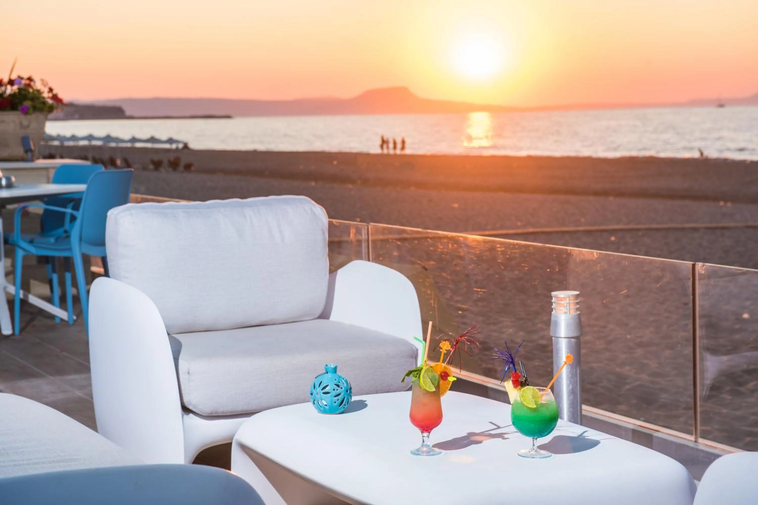Balcony/Terrace in Odyssia Beach Hotel