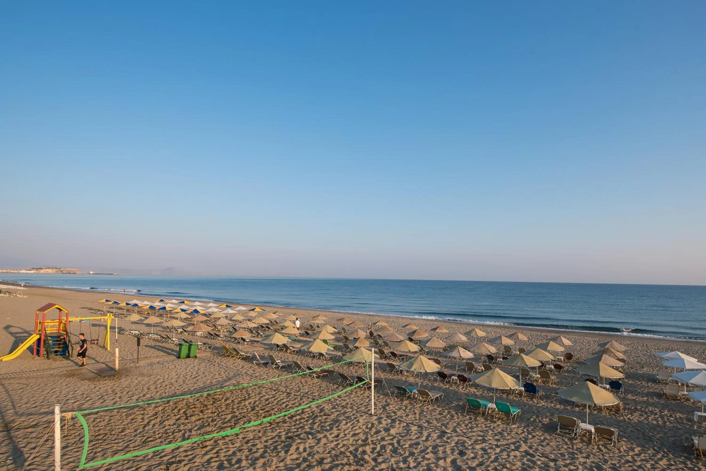 Beach in Odyssia Beach Hotel