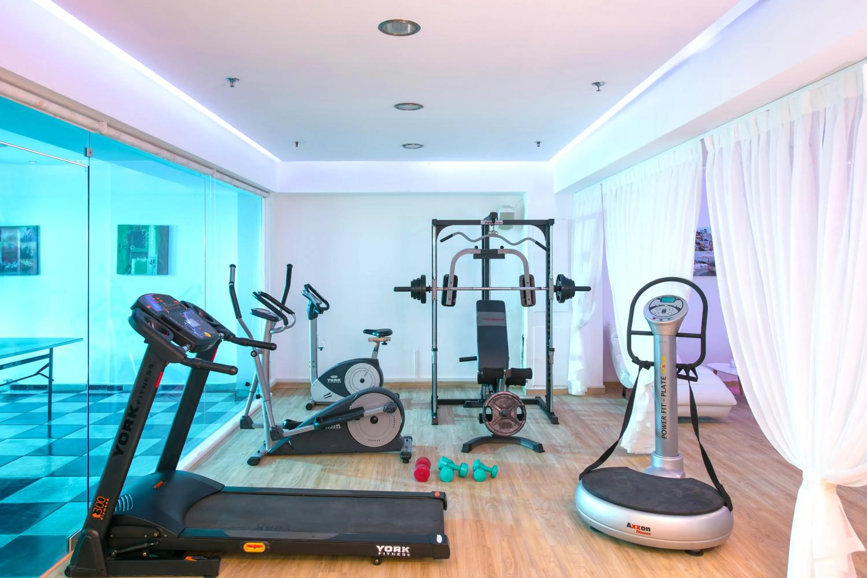 Fitness centre/facilities in Odyssia Beach Hotel