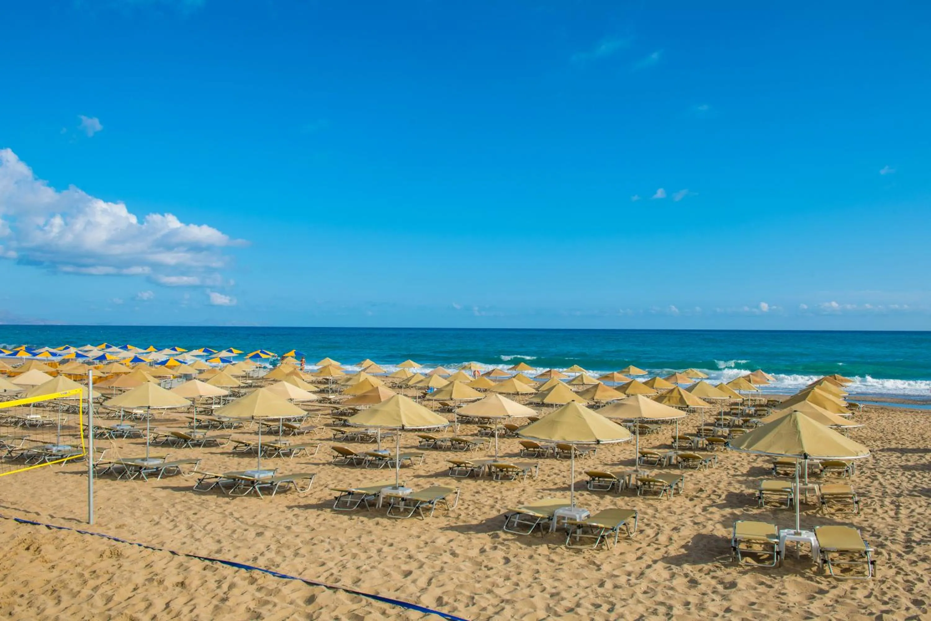 Beach in Odyssia Beach Hotel
