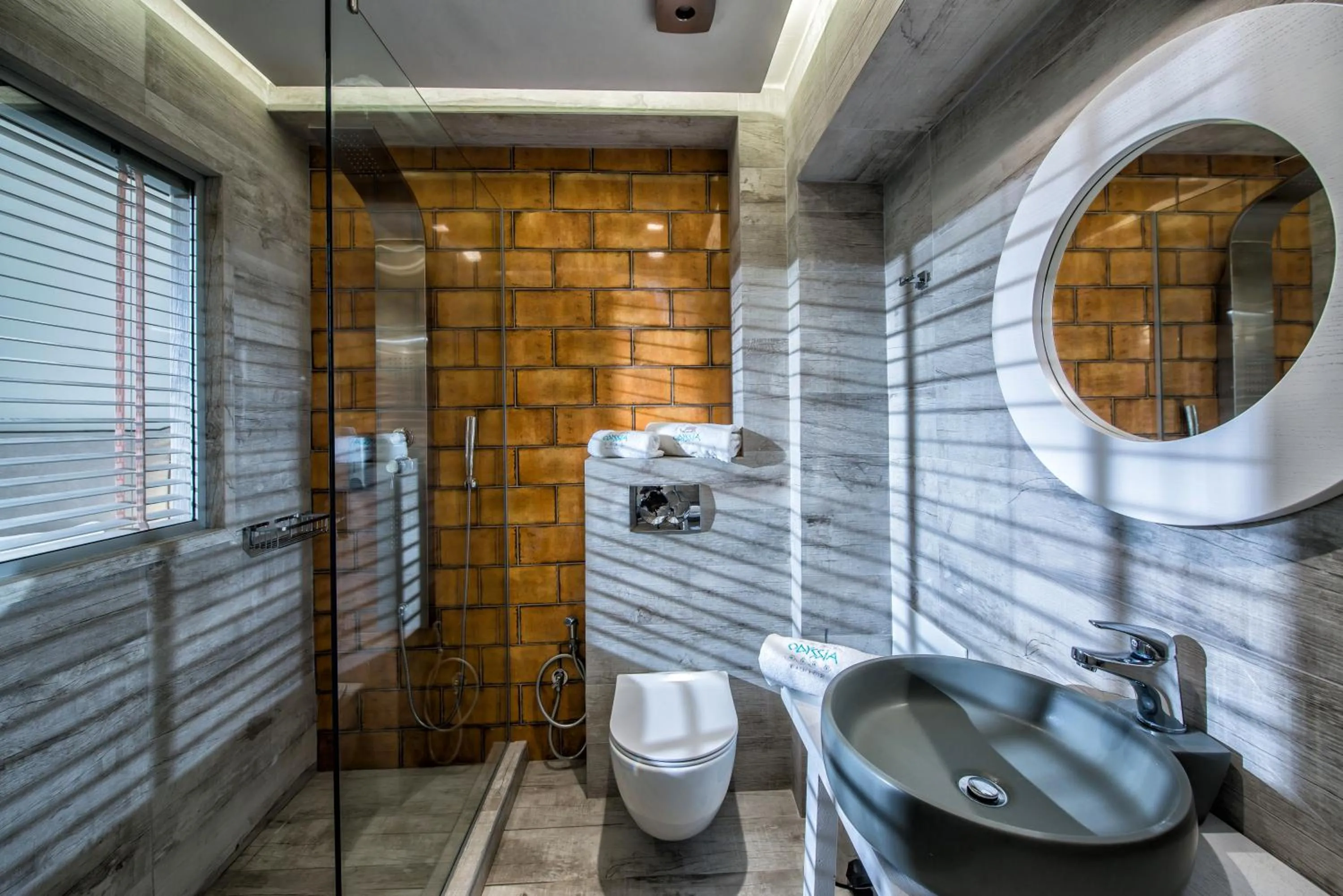 Shower in Odyssia Beach Hotel