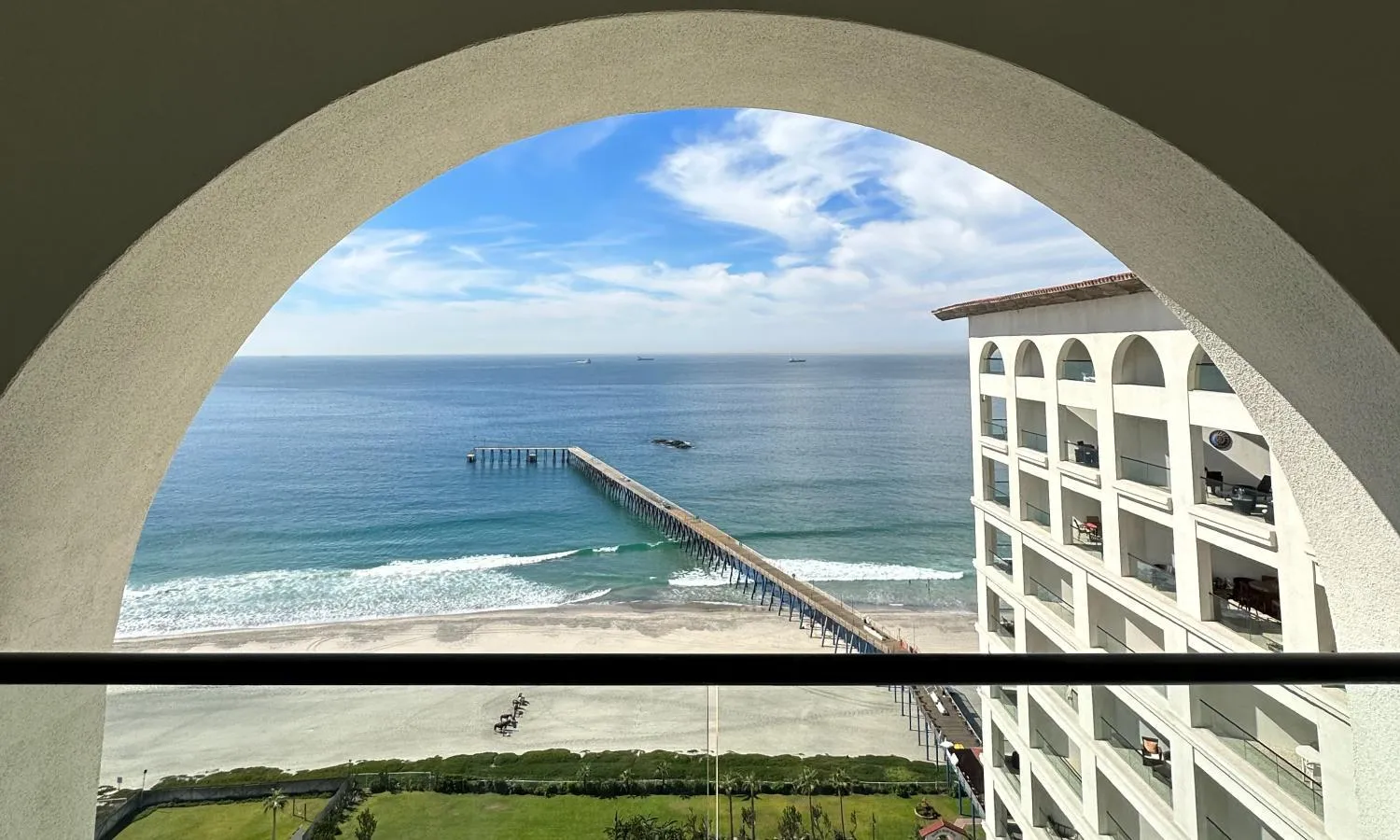 Sea view in Rosarito Beach Hotel