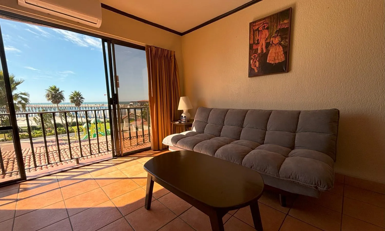 Living room in Rosarito Beach Hotel