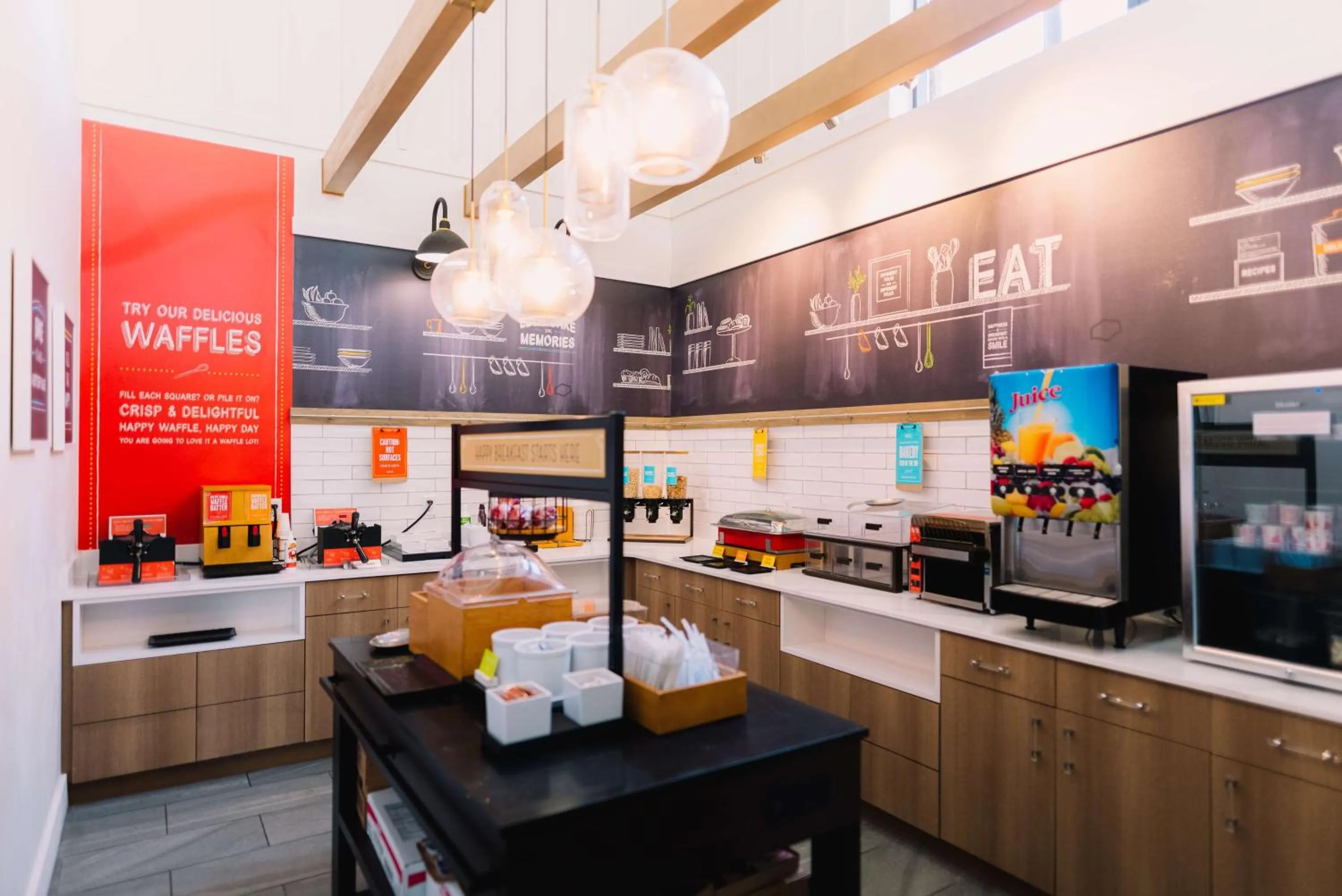 Breakfast in Hampton Inn Gatlinburg