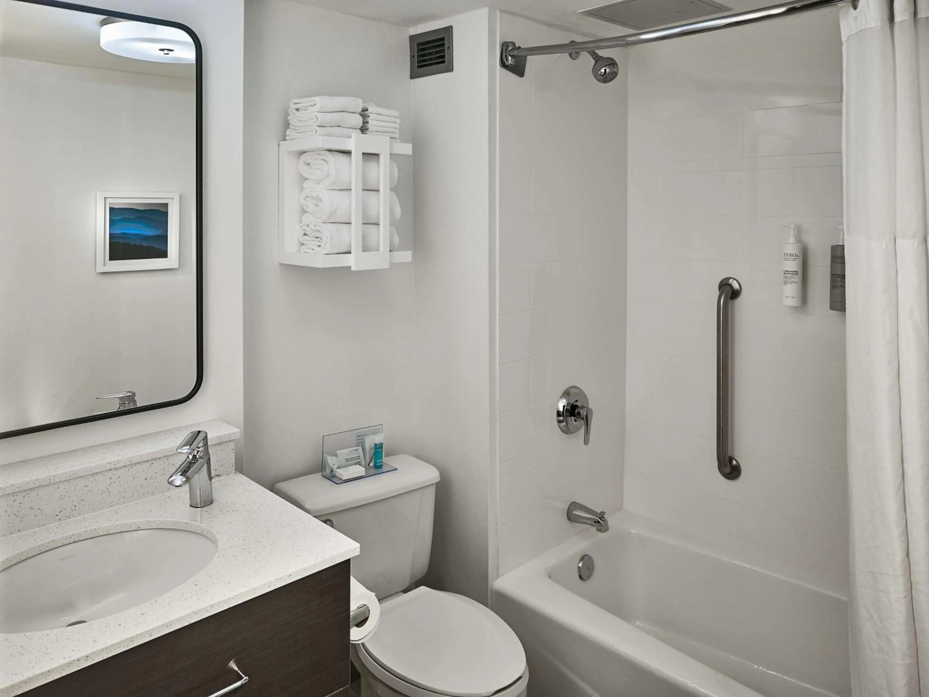 Bathroom in Hampton Inn Gatlinburg