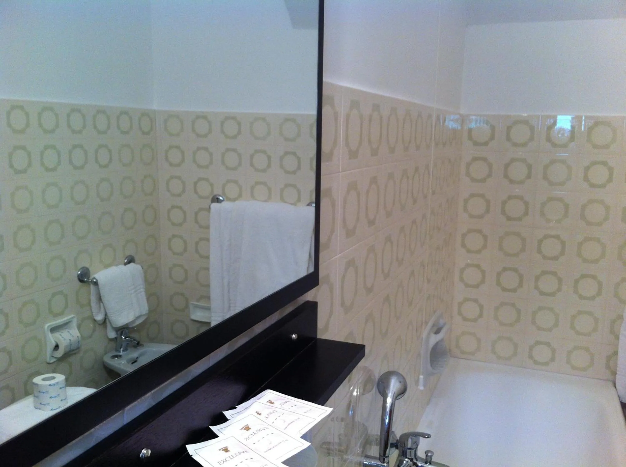 Toilet in Hotel La Silvana