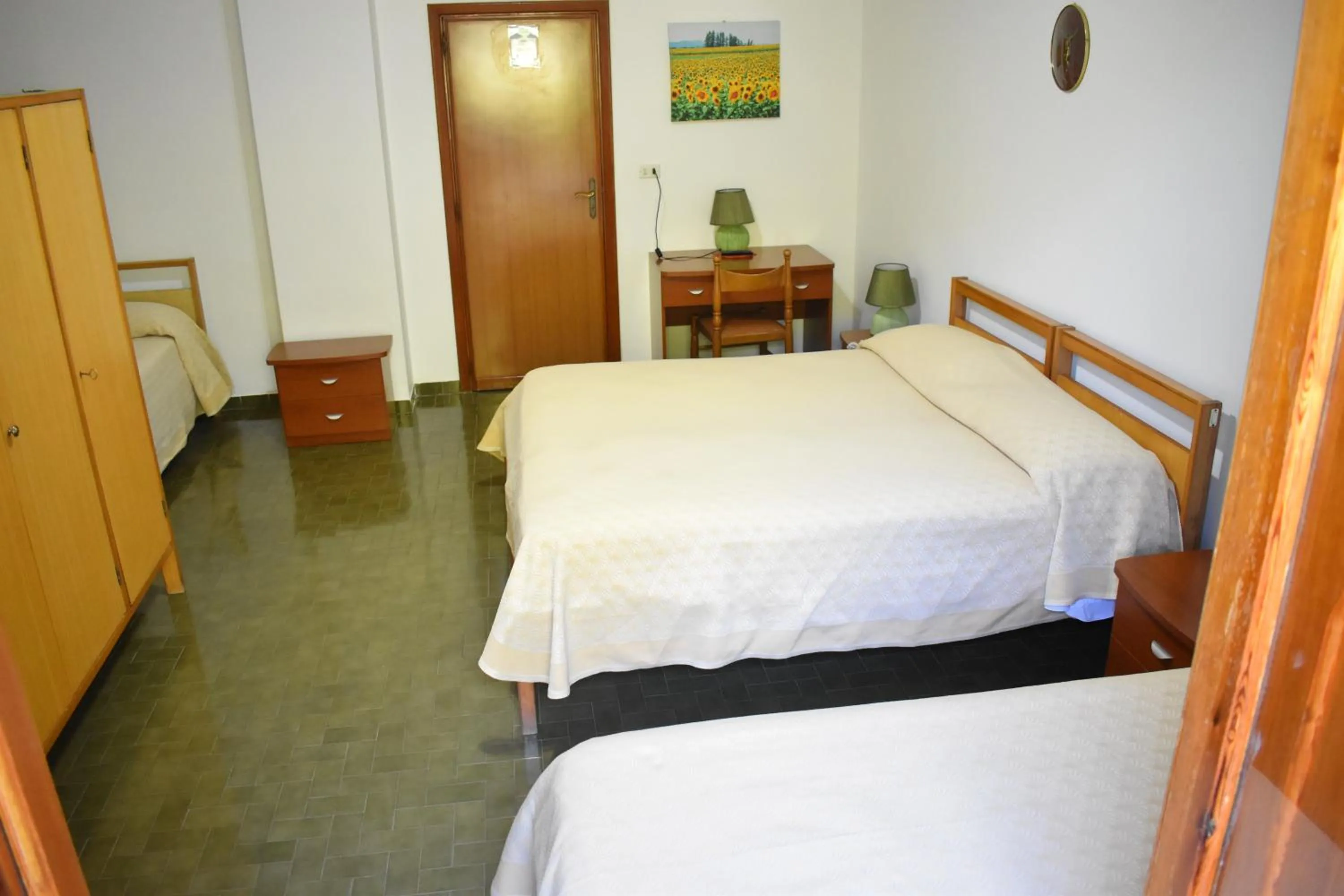 Bed in Hotel La Silvana