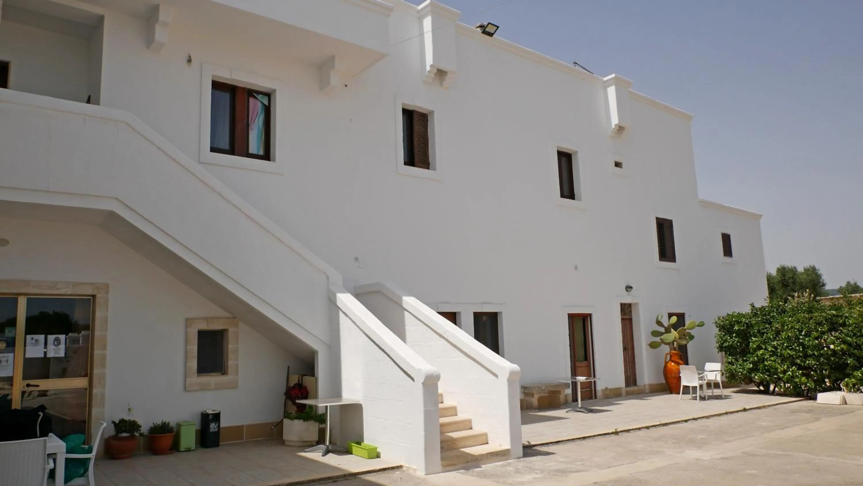Facade/entrance in Masseria Lama D'impisa