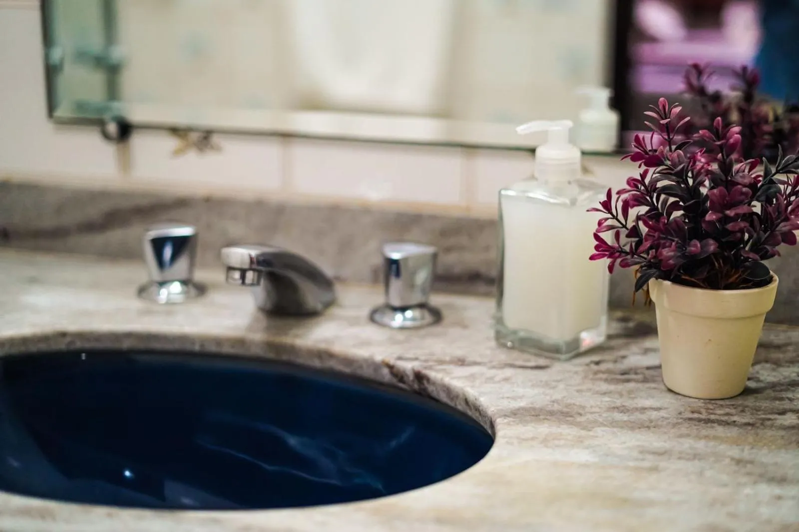 Bathroom in Pousada Avenida
