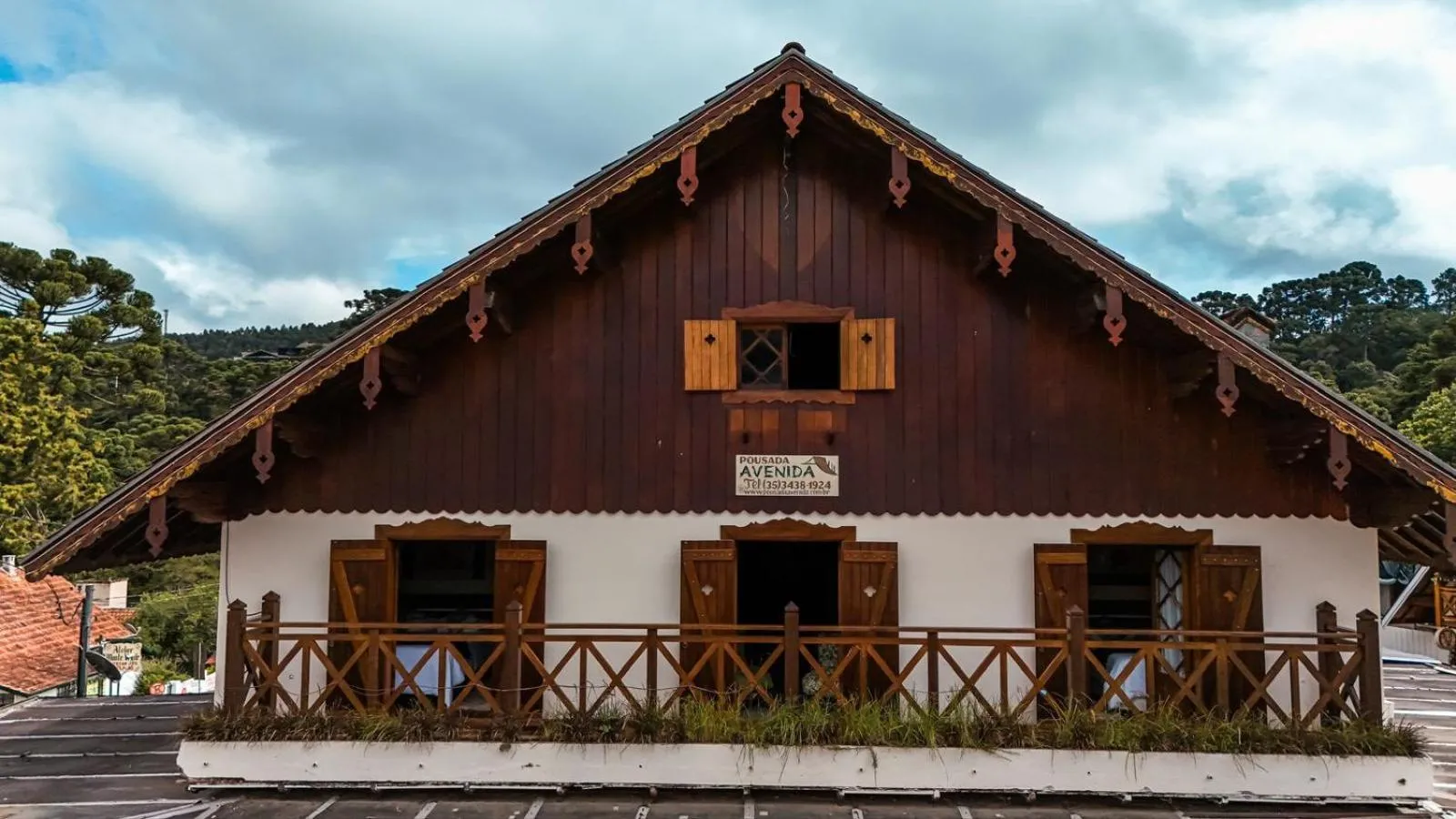 Property building in Pousada Avenida