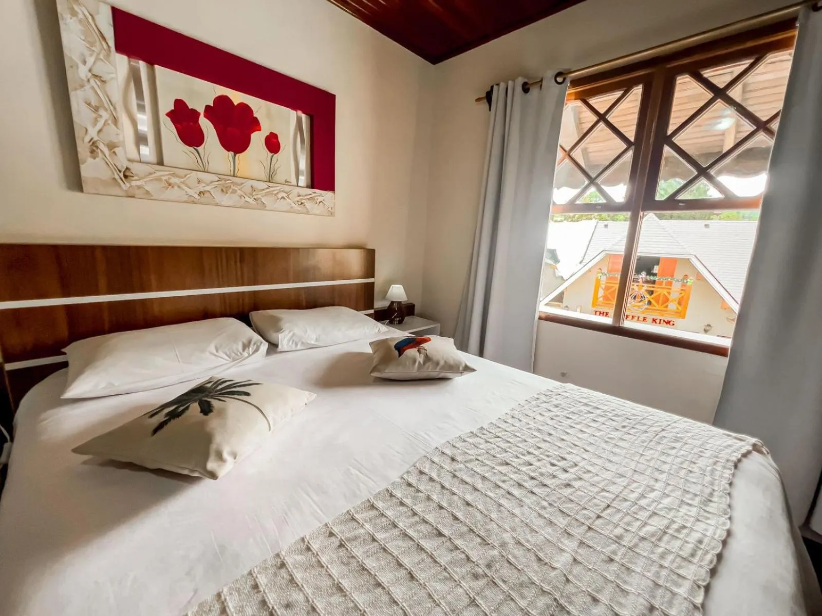 Bed in Pousada Avenida