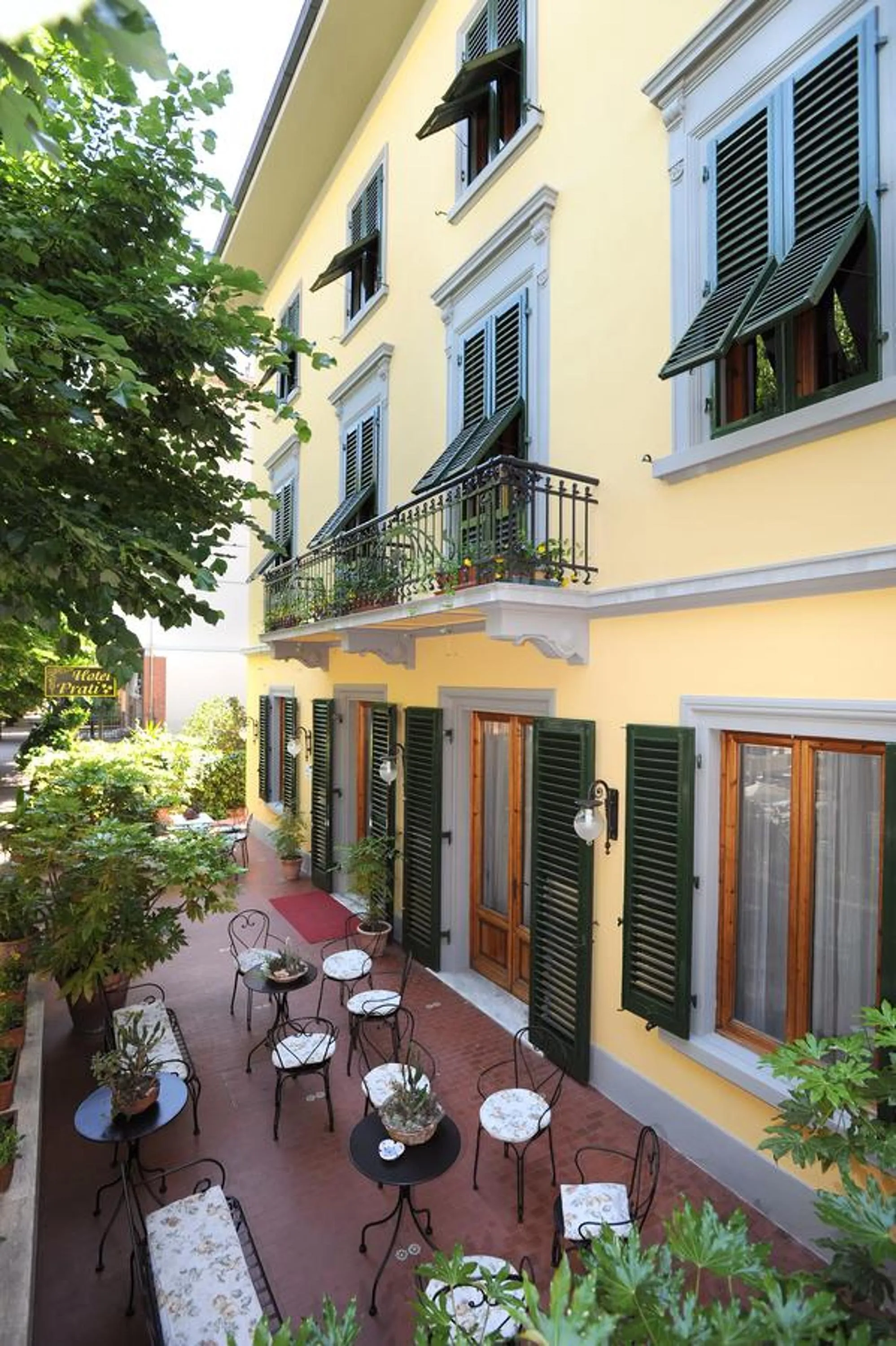 Patio in Hotel Prati