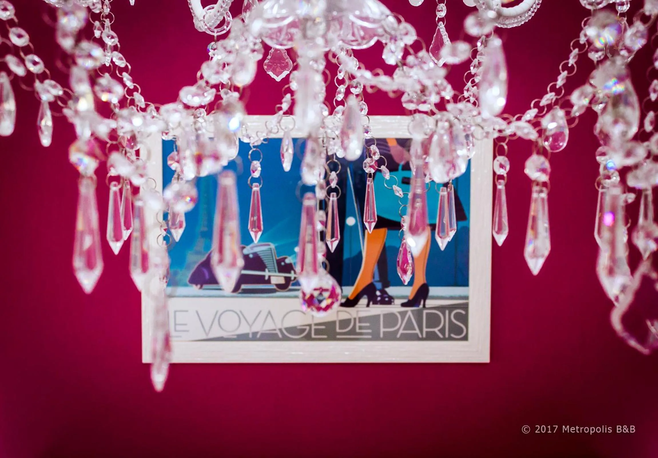 Decorative detail in Metropolis B&B