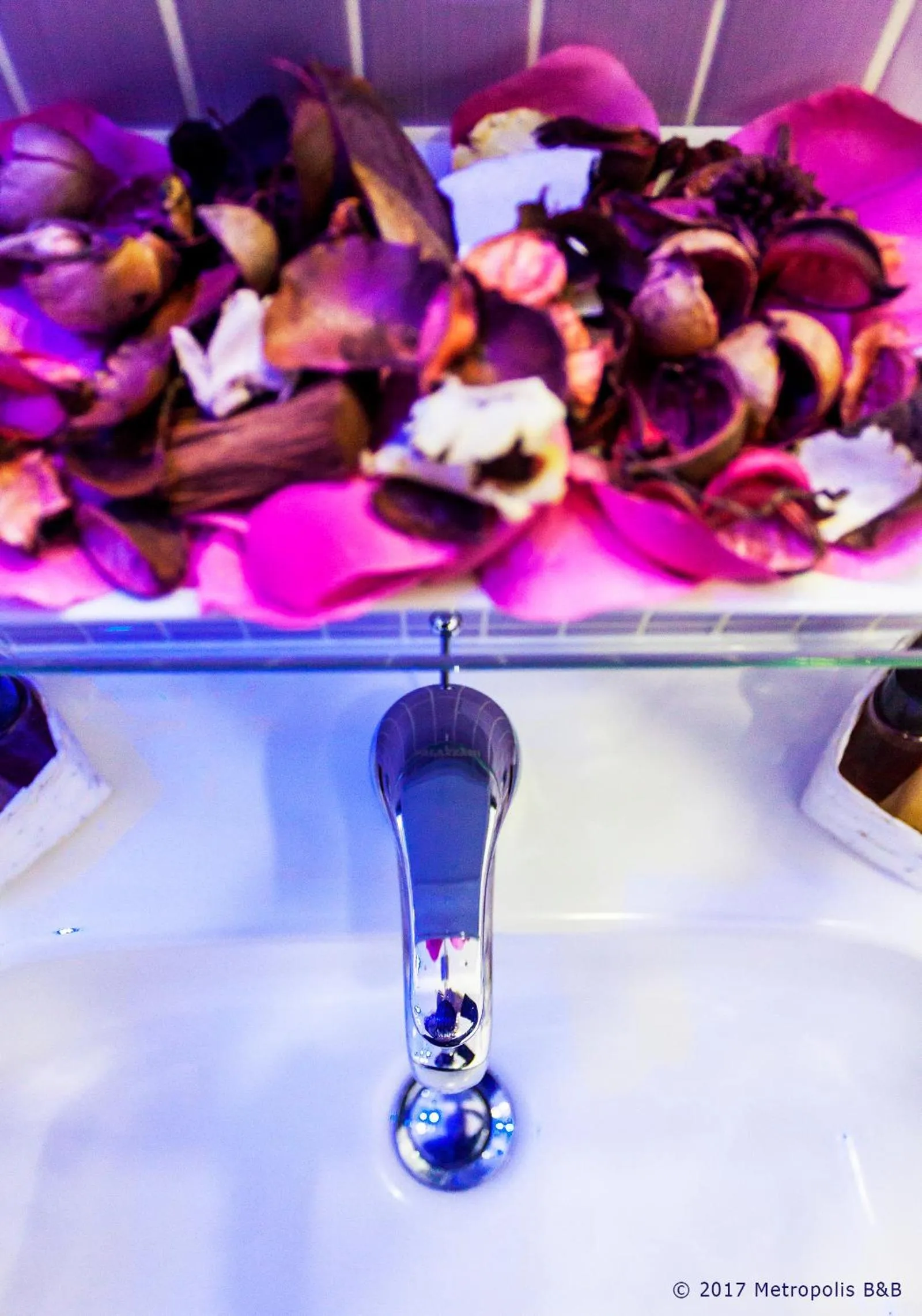 Bathroom in Metropolis B&B