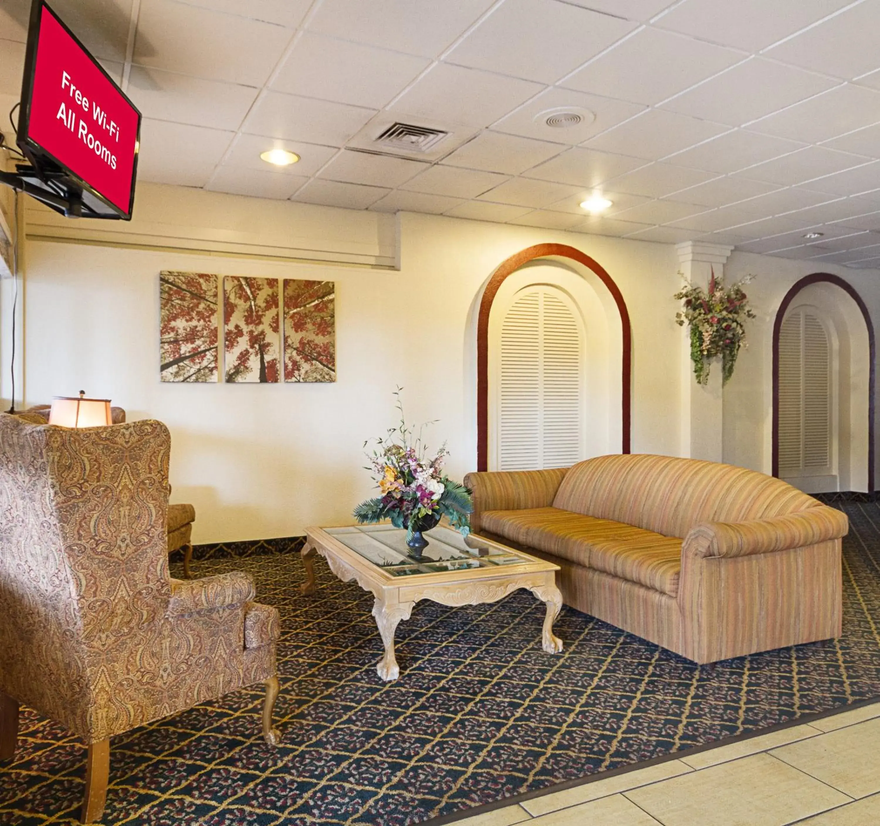 Lobby or reception, Lobby/Reception in Red Roof Inn Montgomery - Midtown