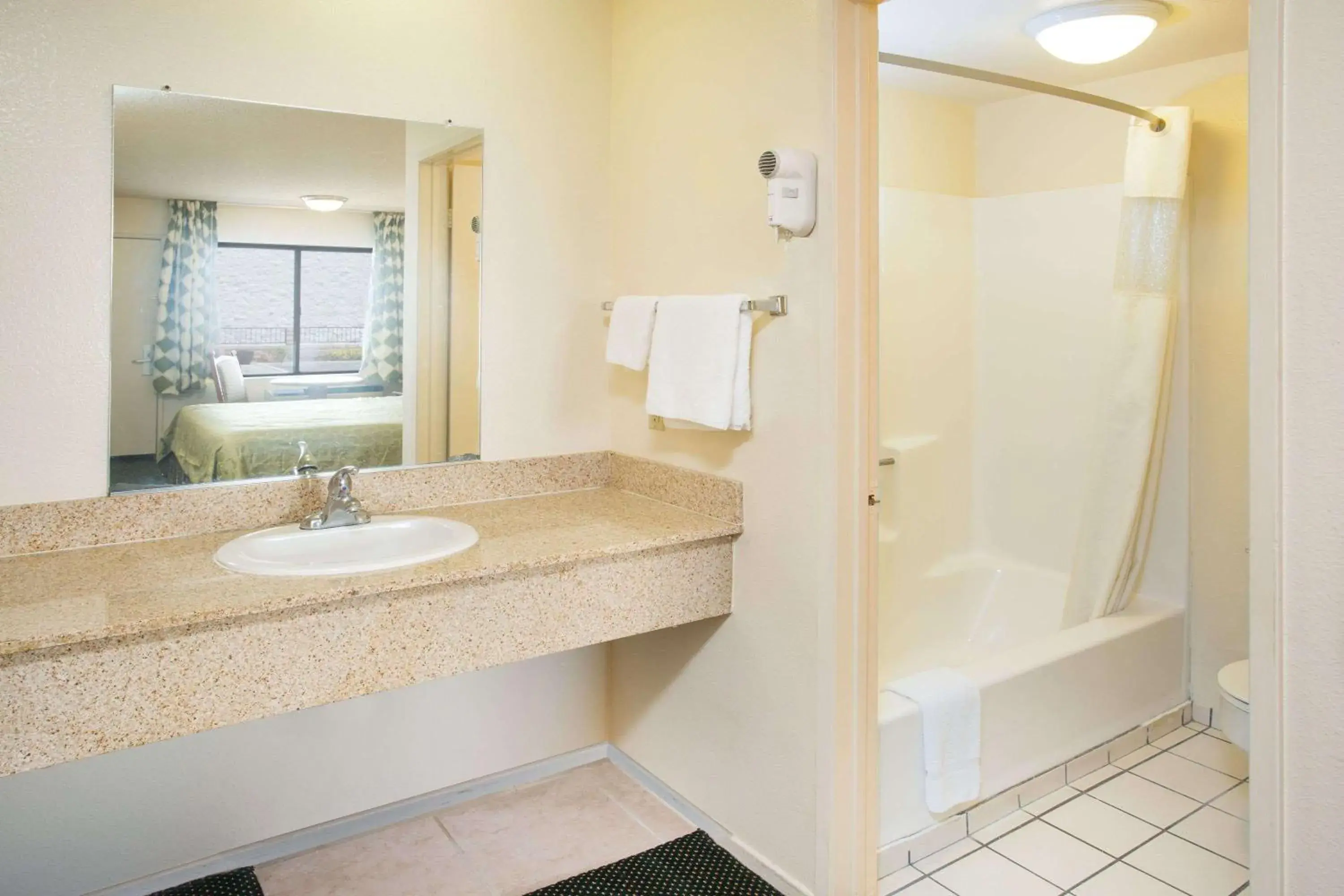 Bathroom in Travelodge by Wyndham Indio Bathroom in Travelodge by Wyndham Indio