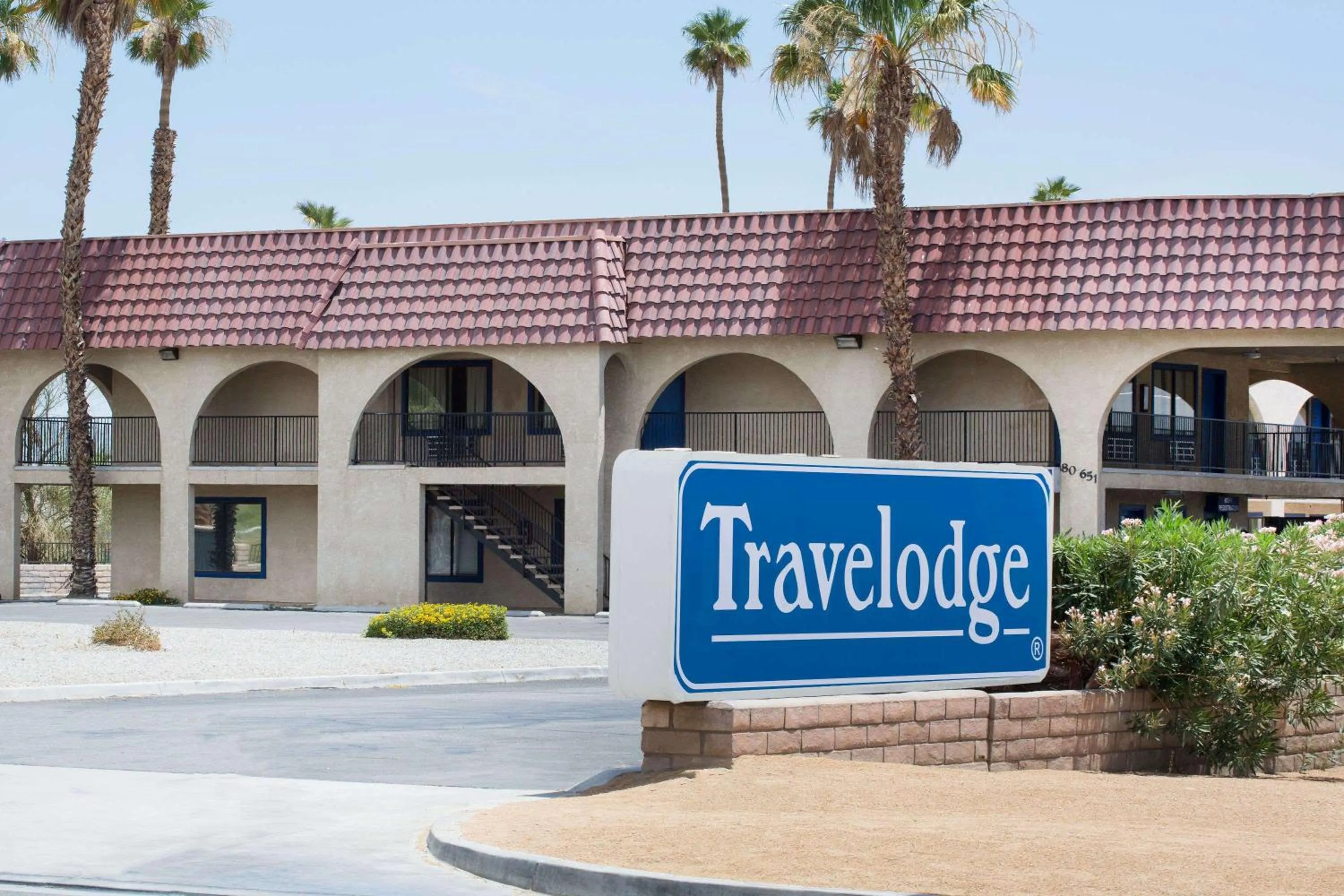 Property building in Travelodge by Wyndham Indio