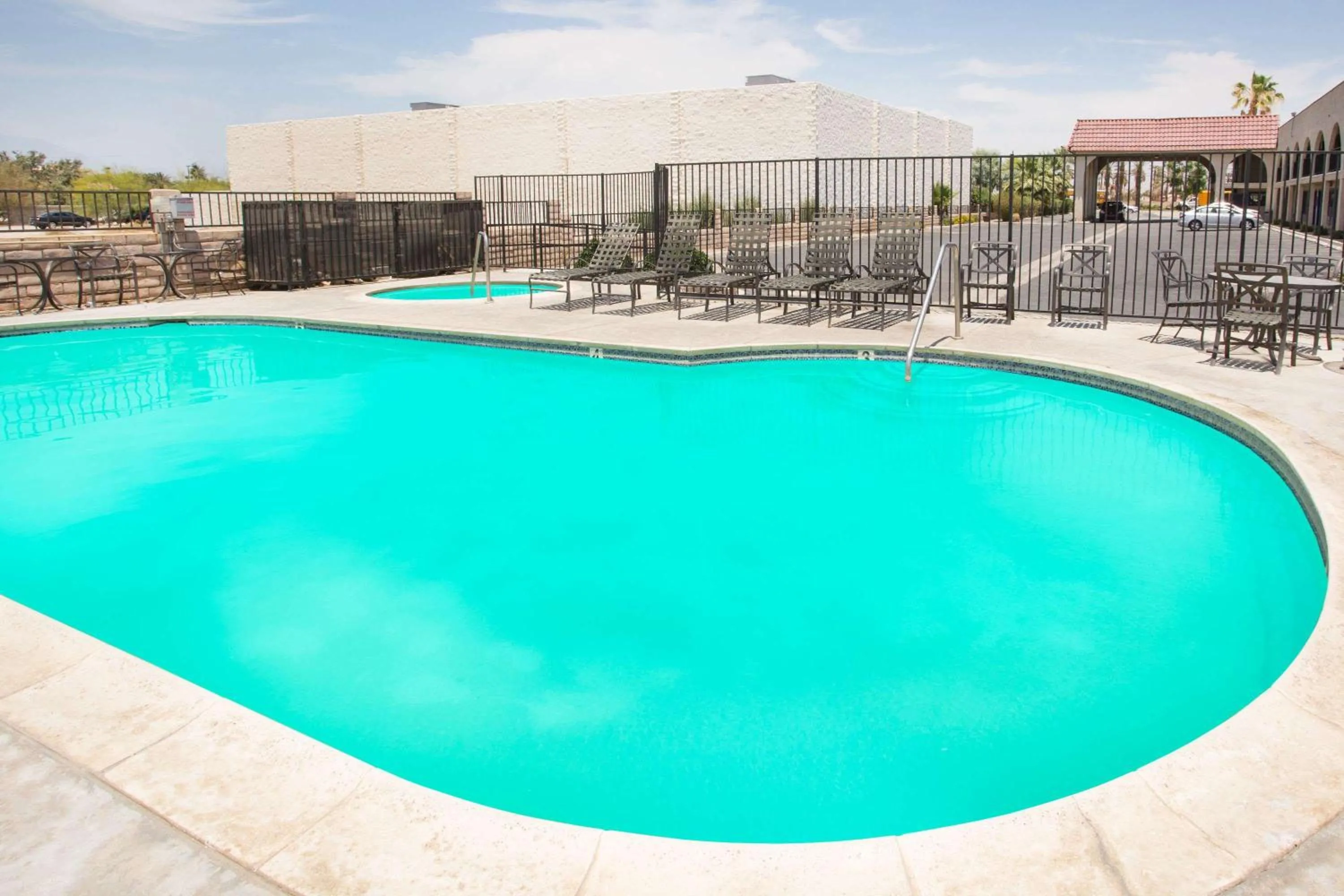 On site in Travelodge by Wyndham Indio