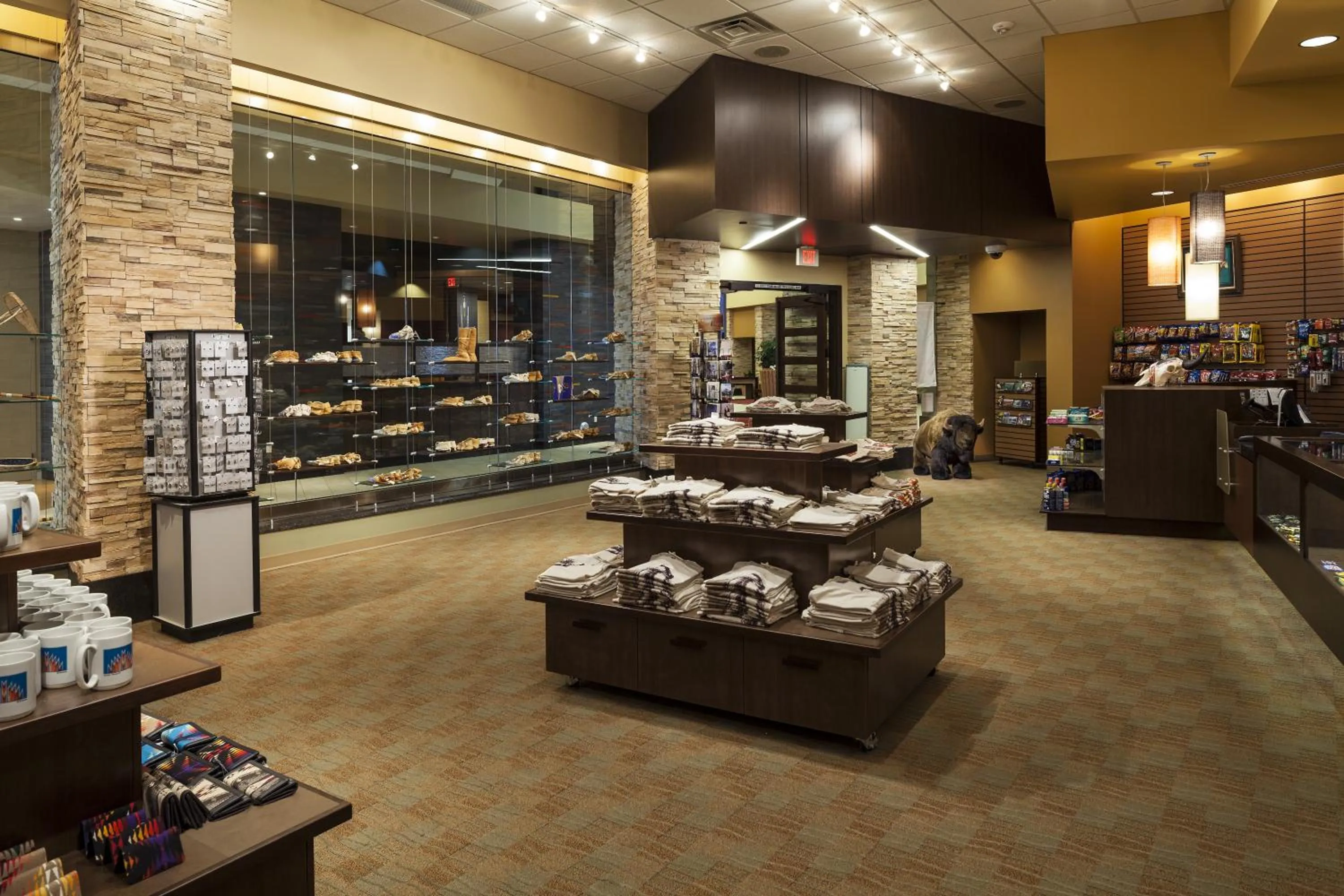 On-site shops in Shoshone-Bannock Hotel and Event Center