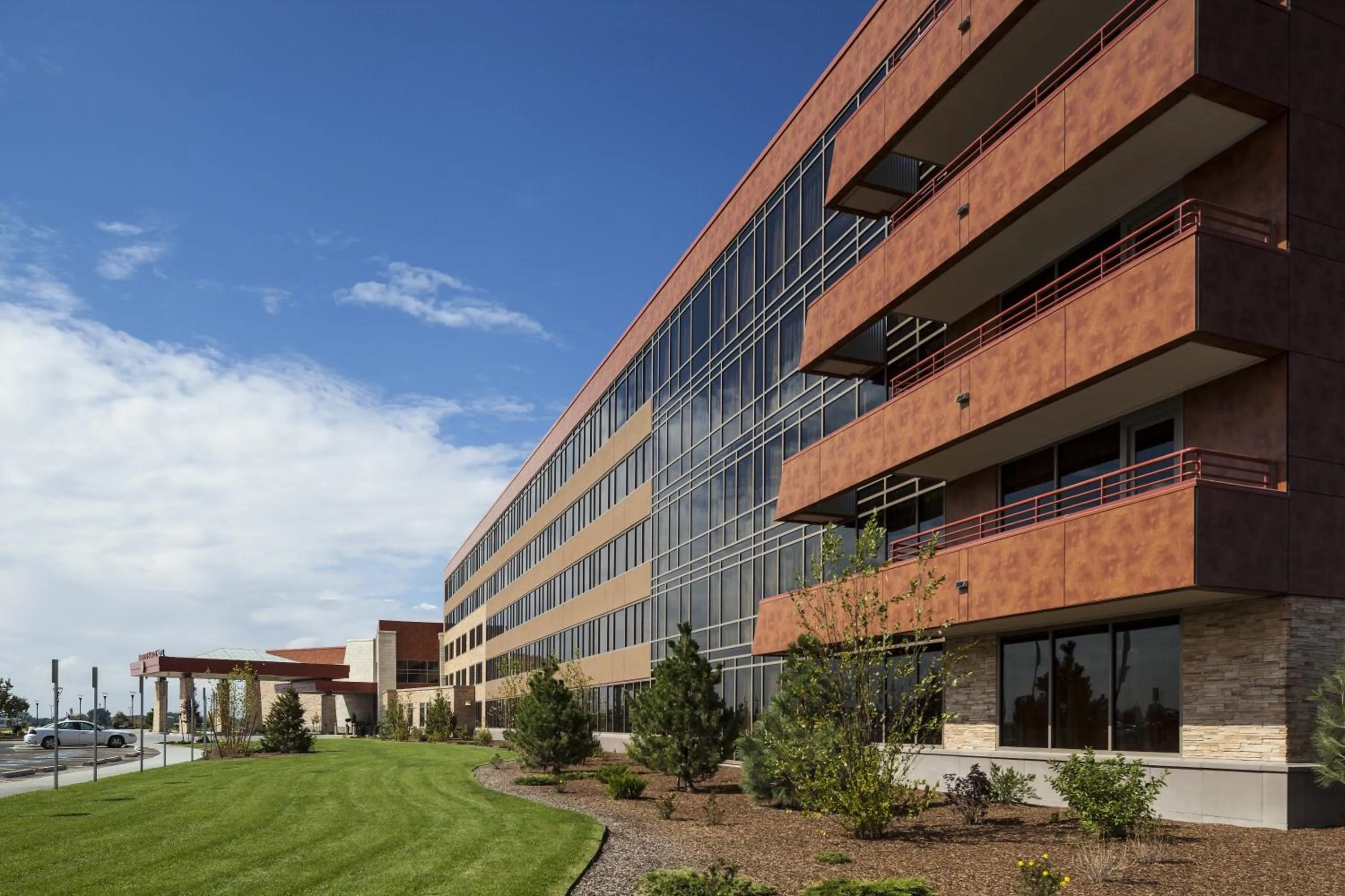 Facade/entrance in Shoshone-Bannock Hotel and Event Center