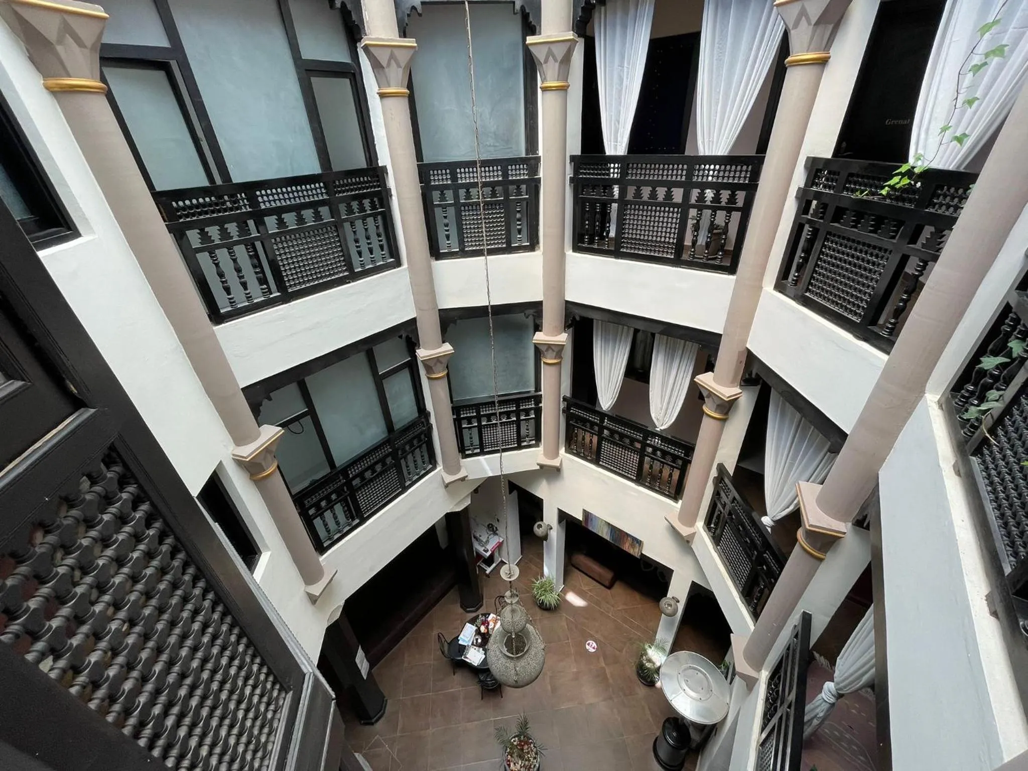 Patio in Riad 7 Pierres