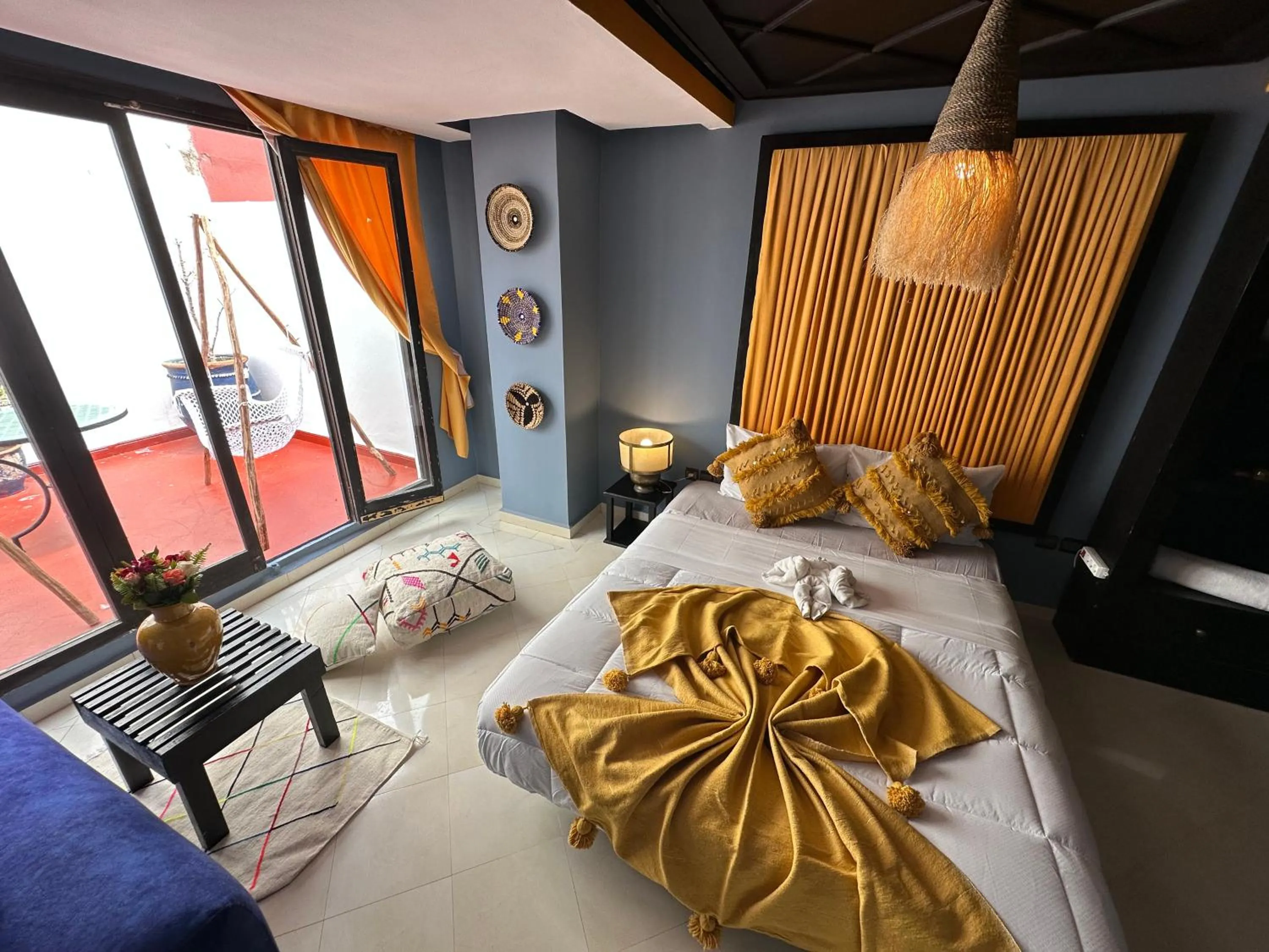 Bedroom, Bed in Riad 7 Pierres