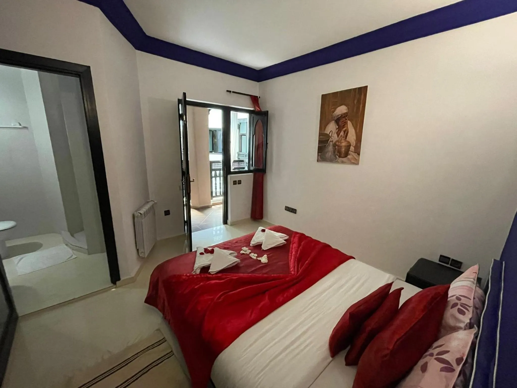 Photo of the whole room, Bed in Riad 7 Pierres