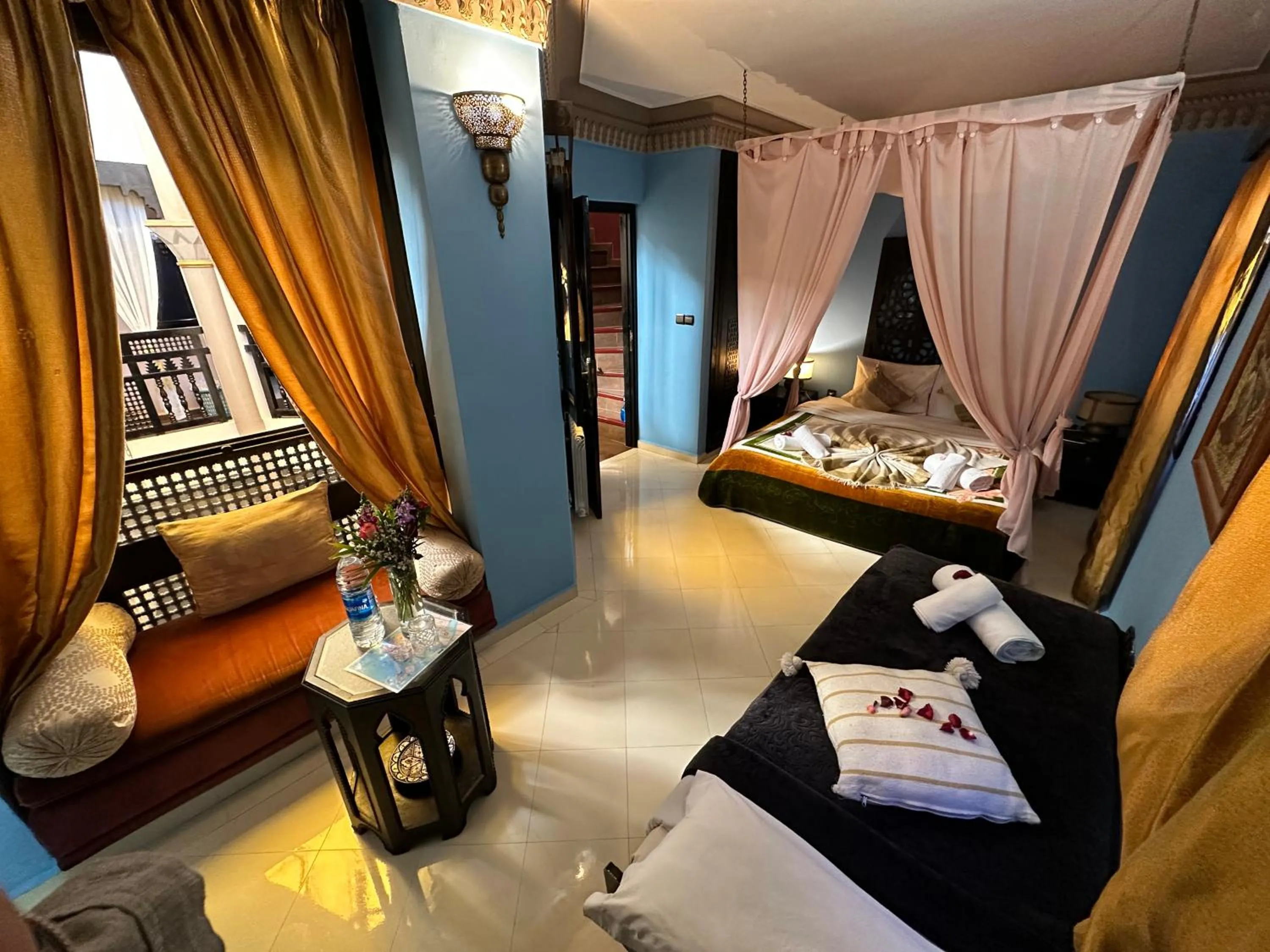 Bedroom, Bed in Riad 7 Pierres