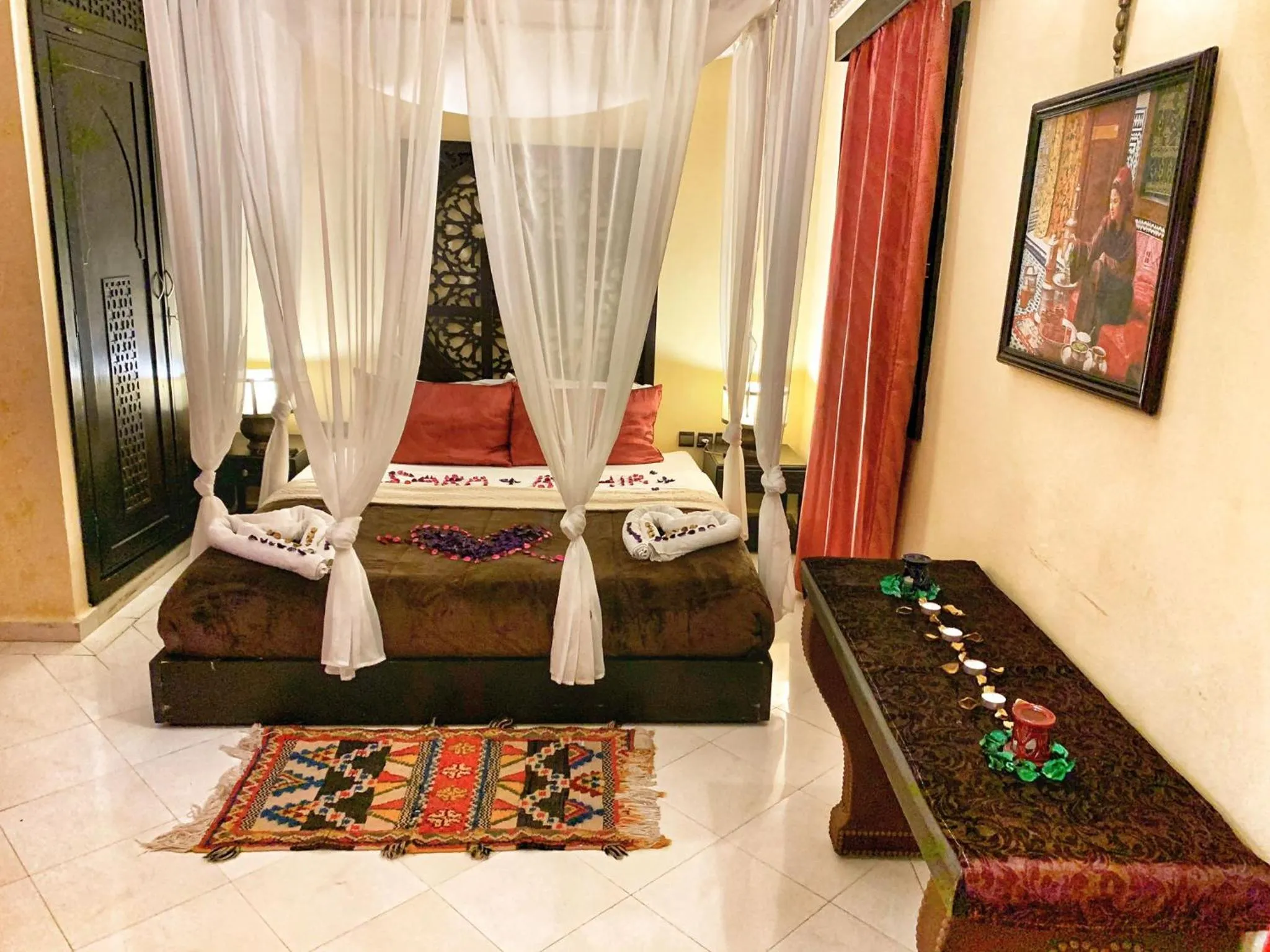 Bedroom in Riad 7 Pierres