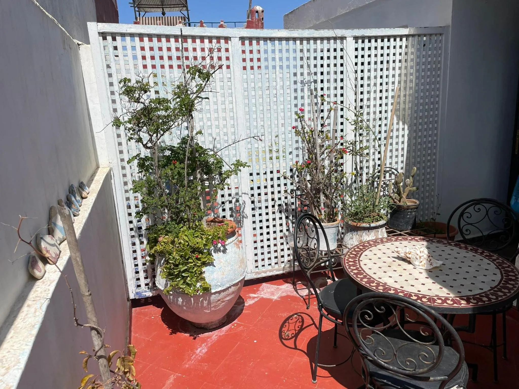 Balcony/Terrace in Riad 7 Pierres