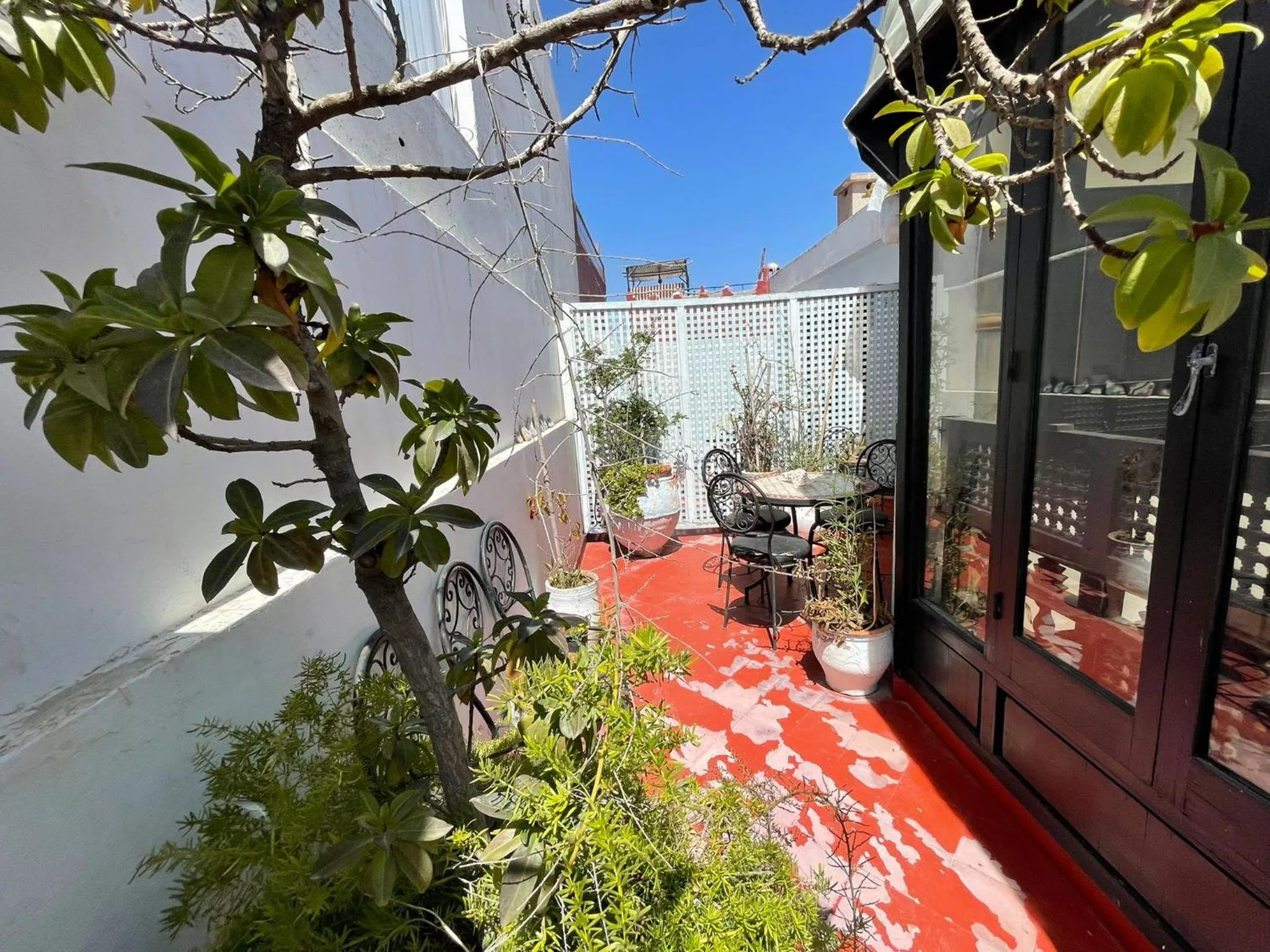 Balcony/Terrace in Riad 7 Pierres