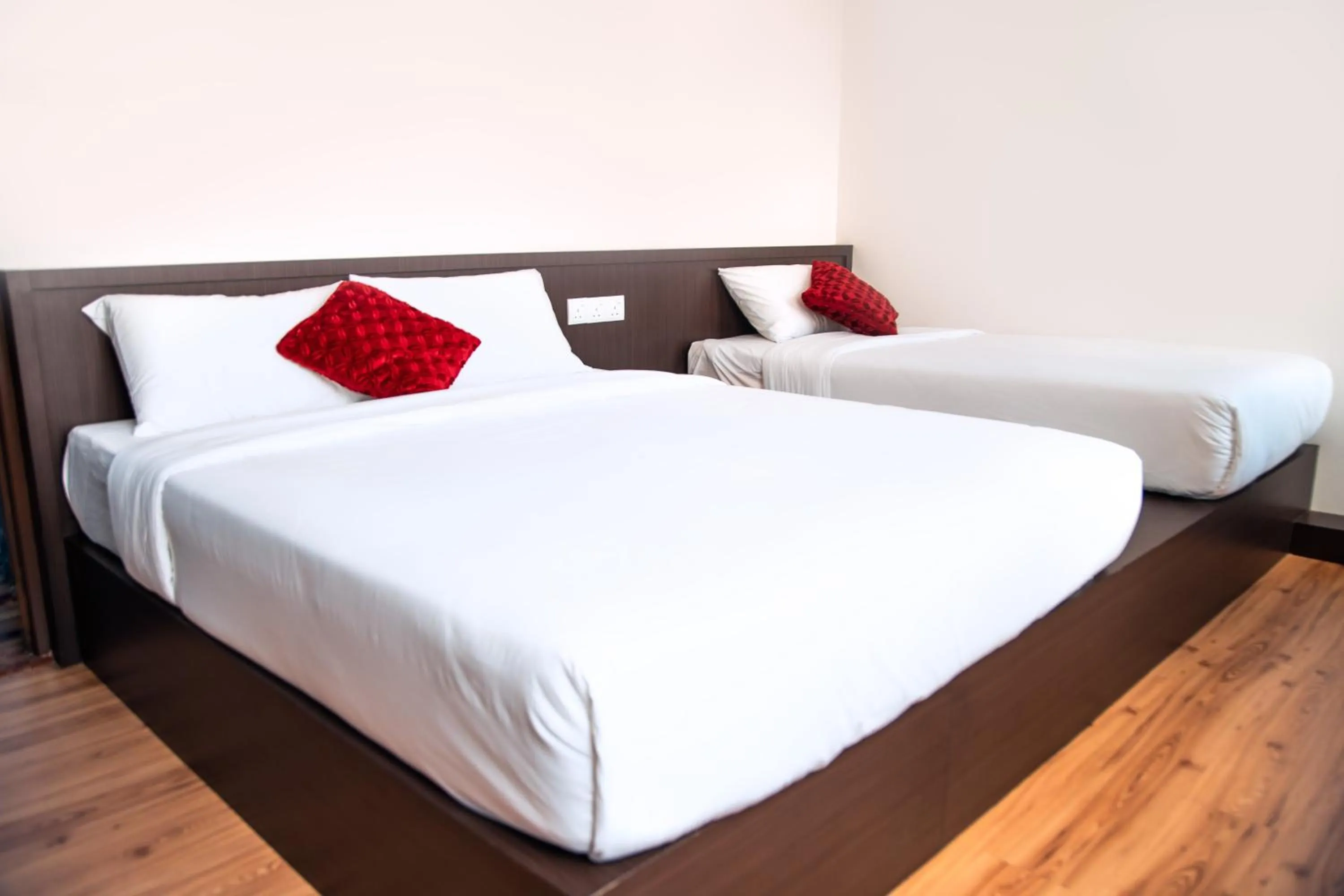 Bed in Shuang Ling Inn