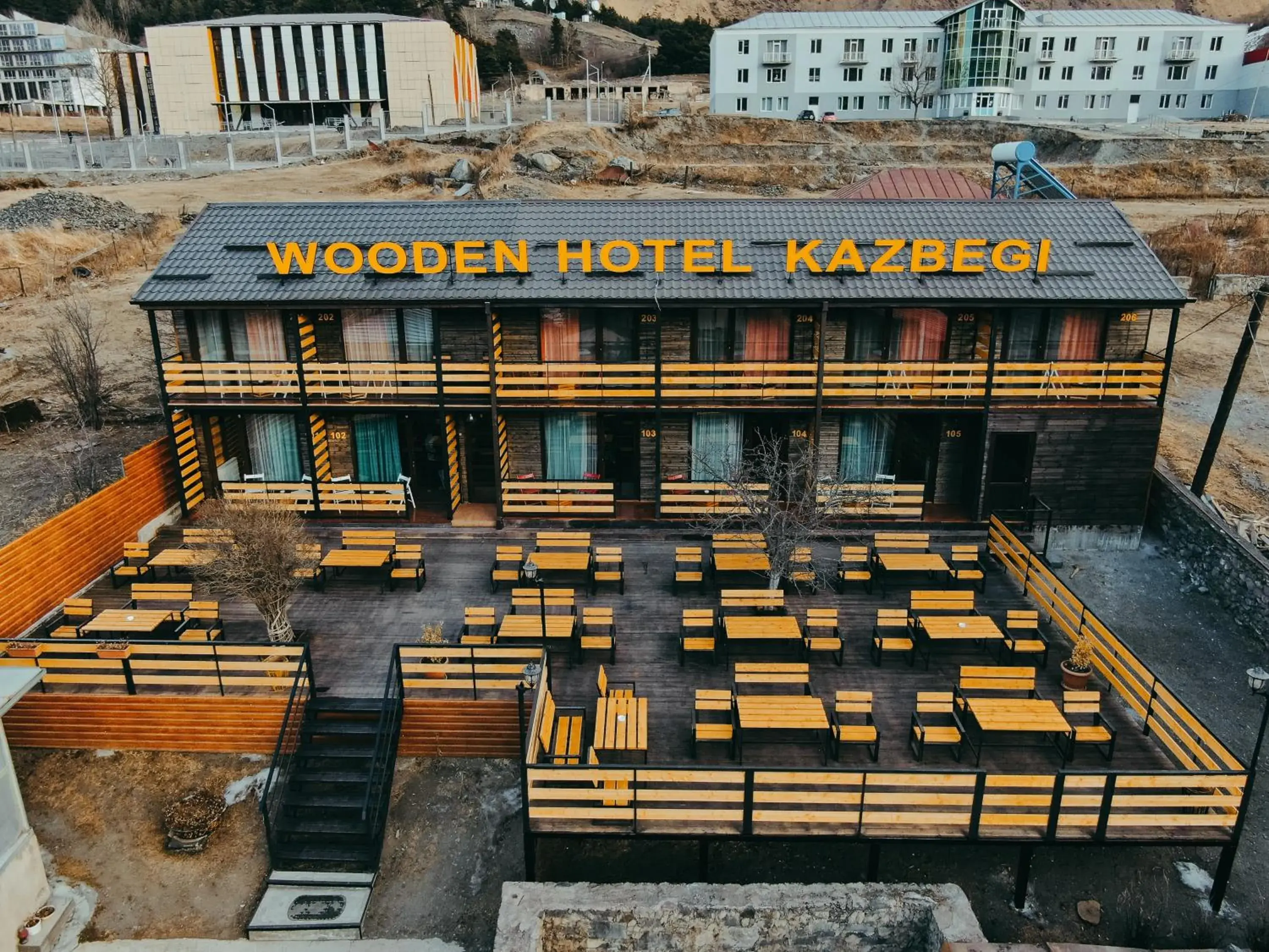 Wooden Hotel Kazbegi Wooden Hotel Kazbegi