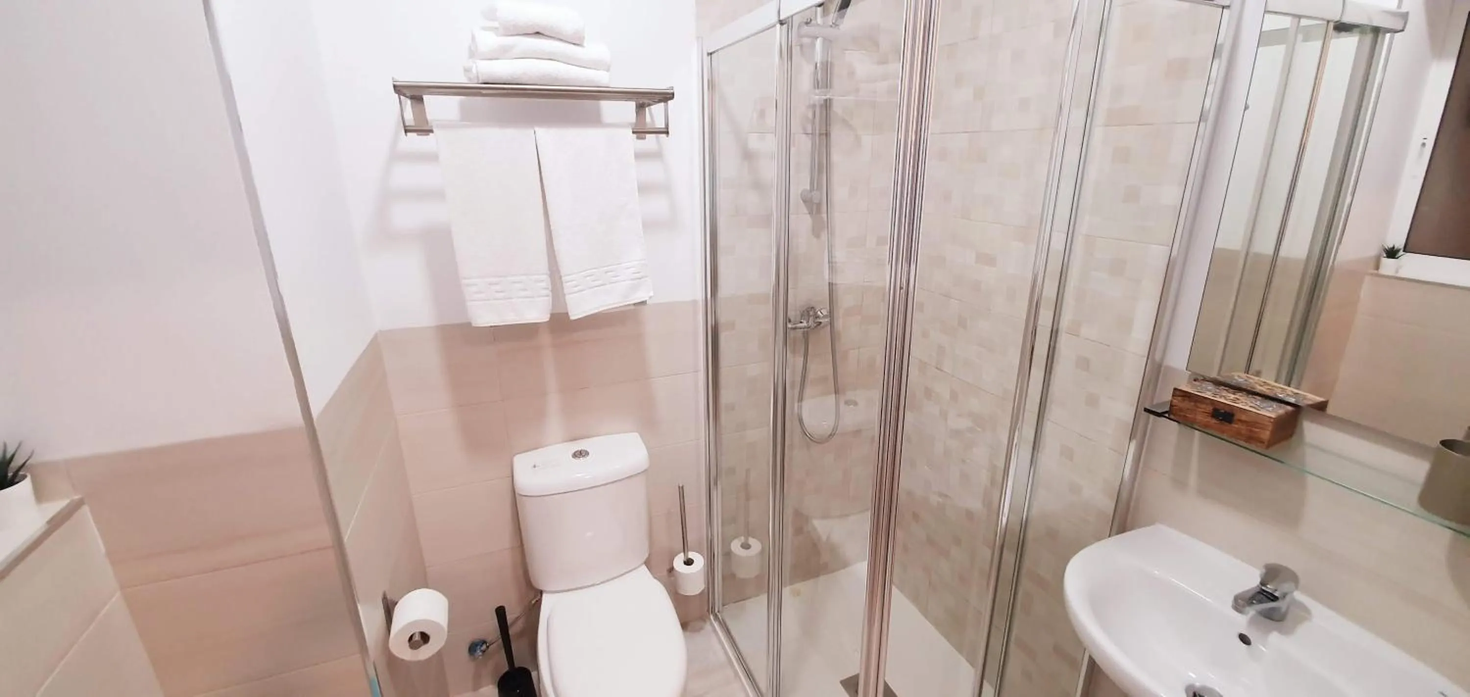 Bathroom in Fan Rooms Gálvez