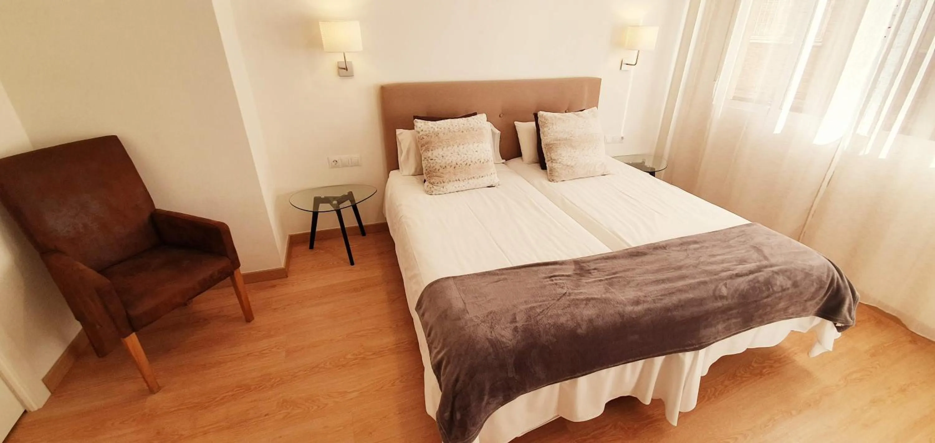 Bed in Fan Rooms Gálvez