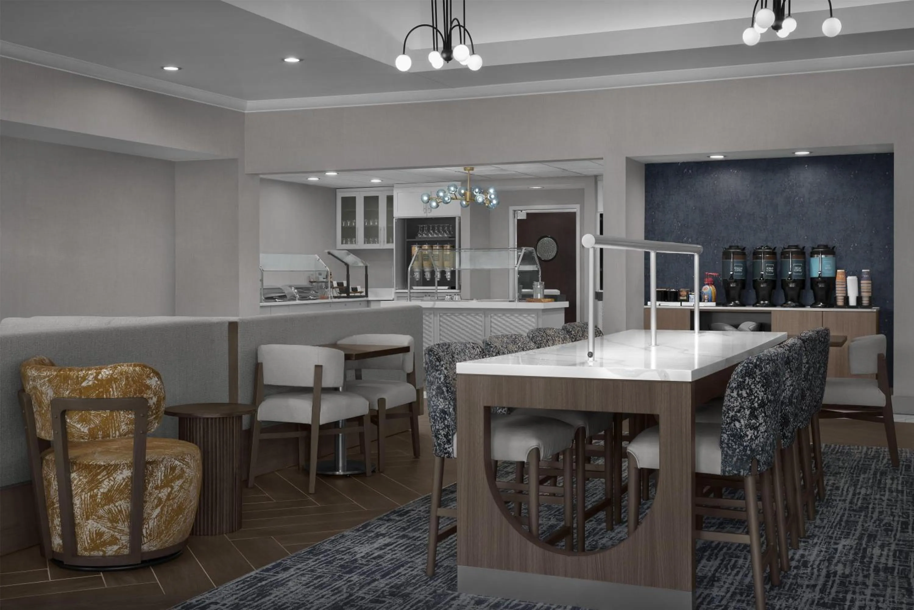 Breakfast in Homewood Suites by Hilton Orlando Airport