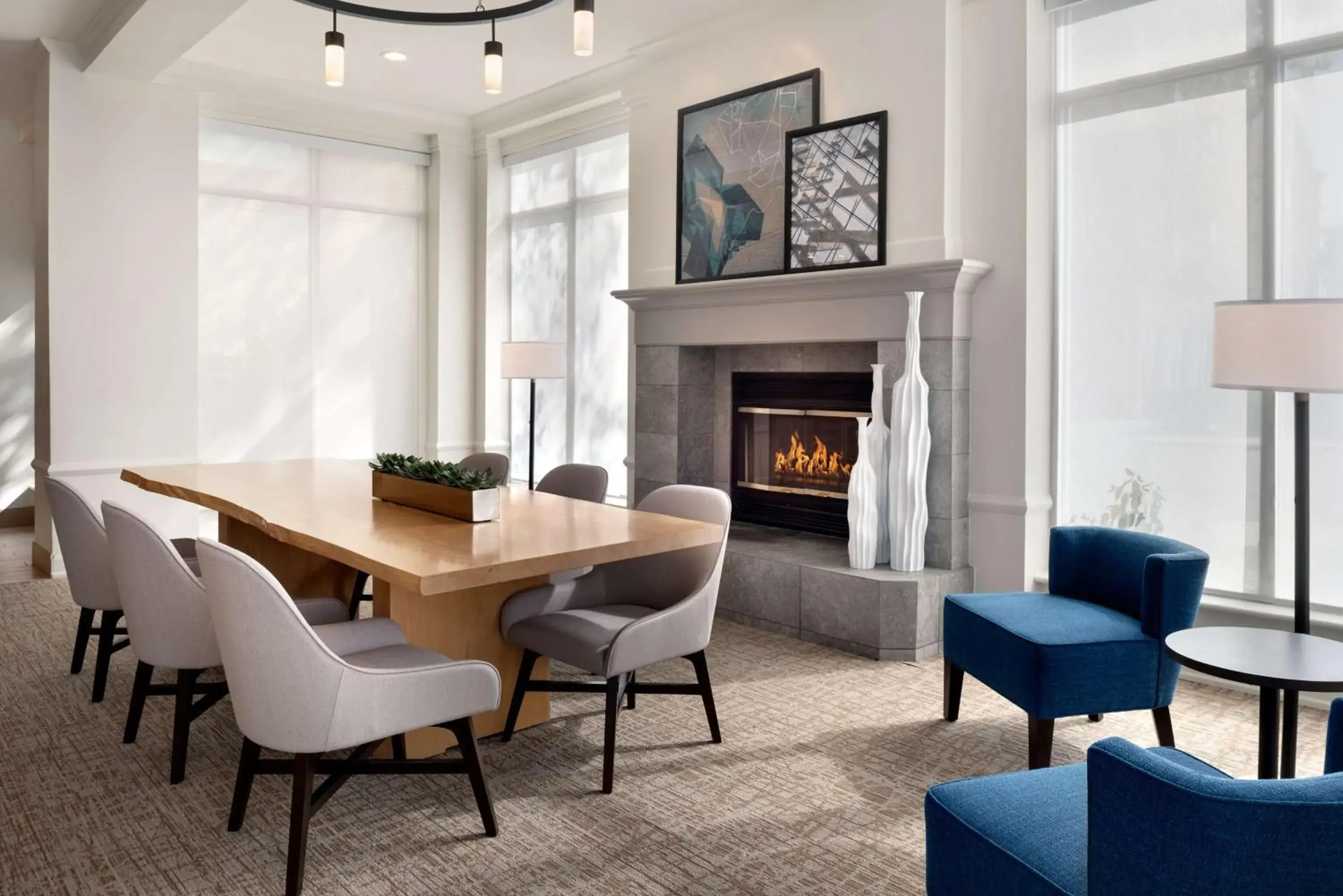 Lobby or reception in Hilton Garden Inn Fort Wayne Lobby or reception in Hilton Garden Inn Fort Wayne