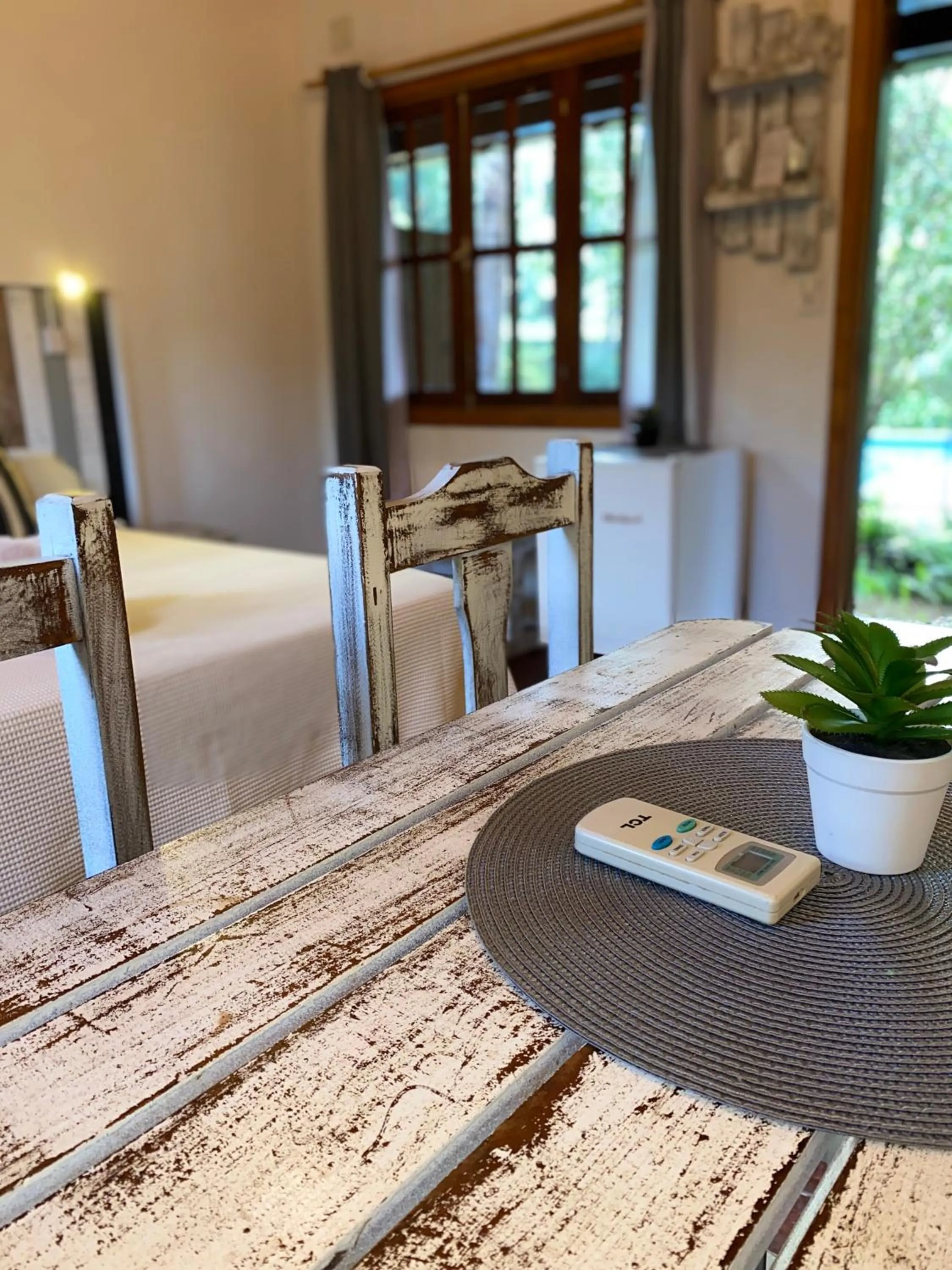 Seating area in Posada 21 Oranges