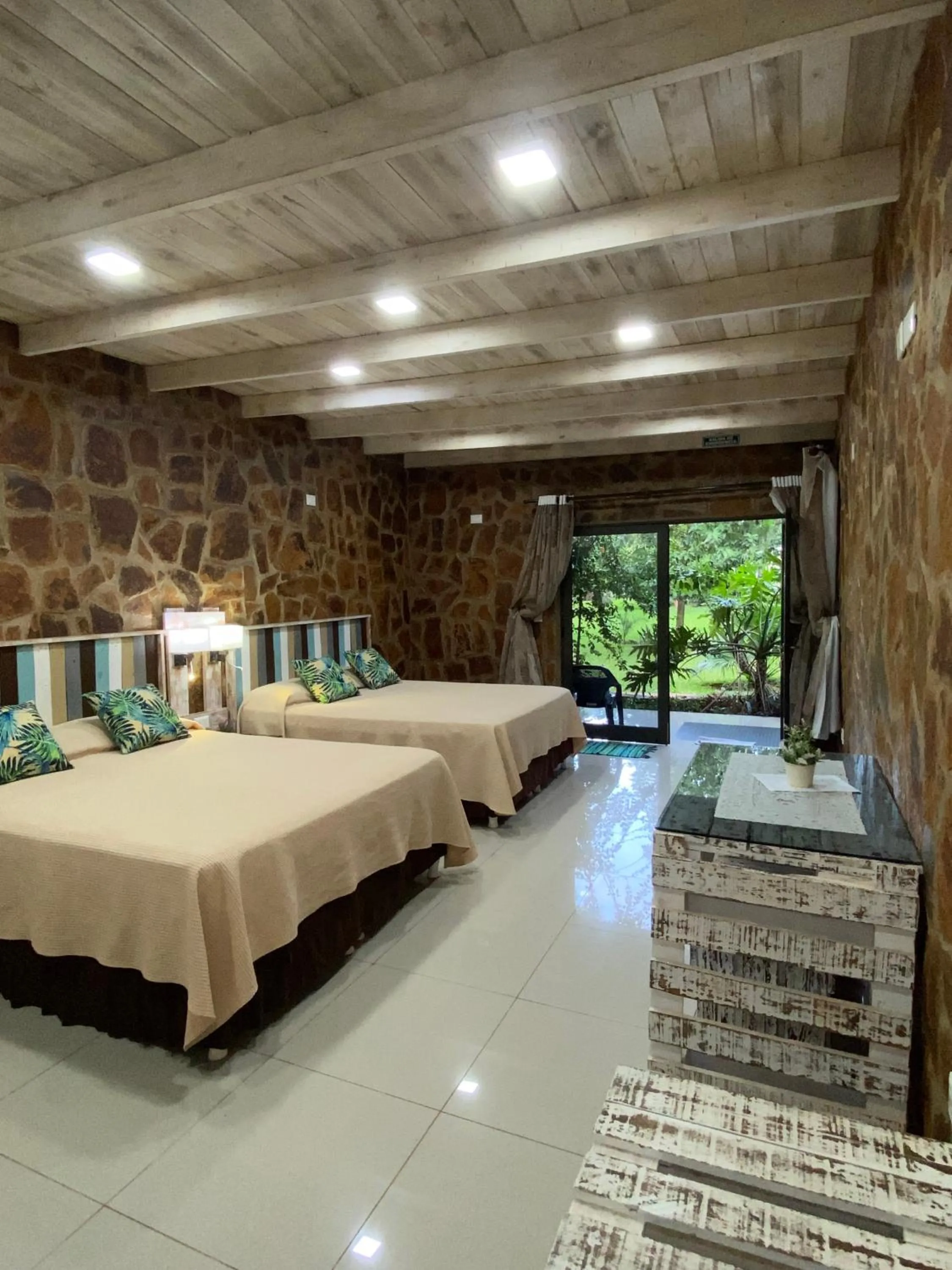 Bed in Posada 21 Oranges