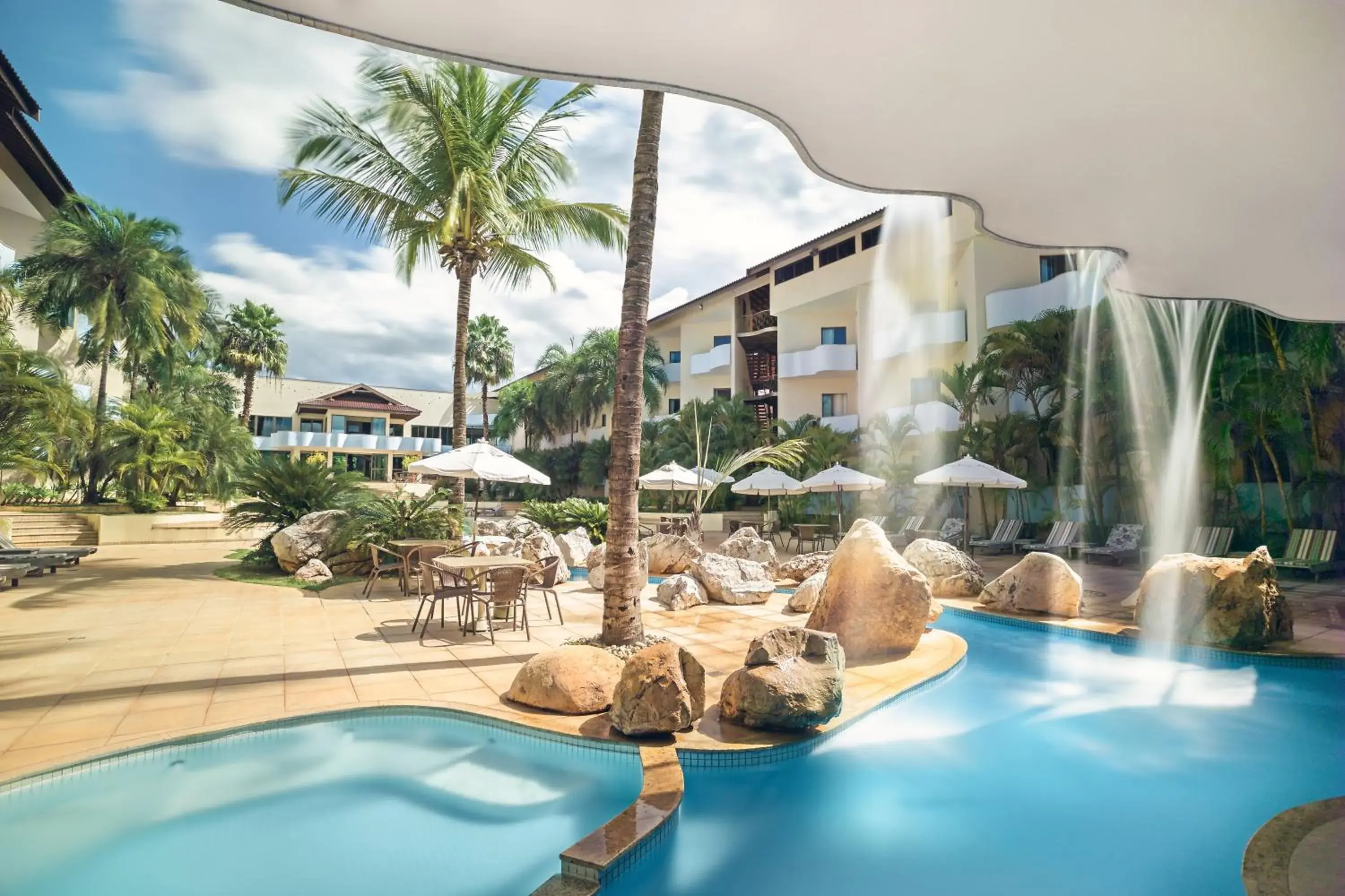 Swimming pool in Wetiga Hotel Swimming pool in Wetiga Hotel
