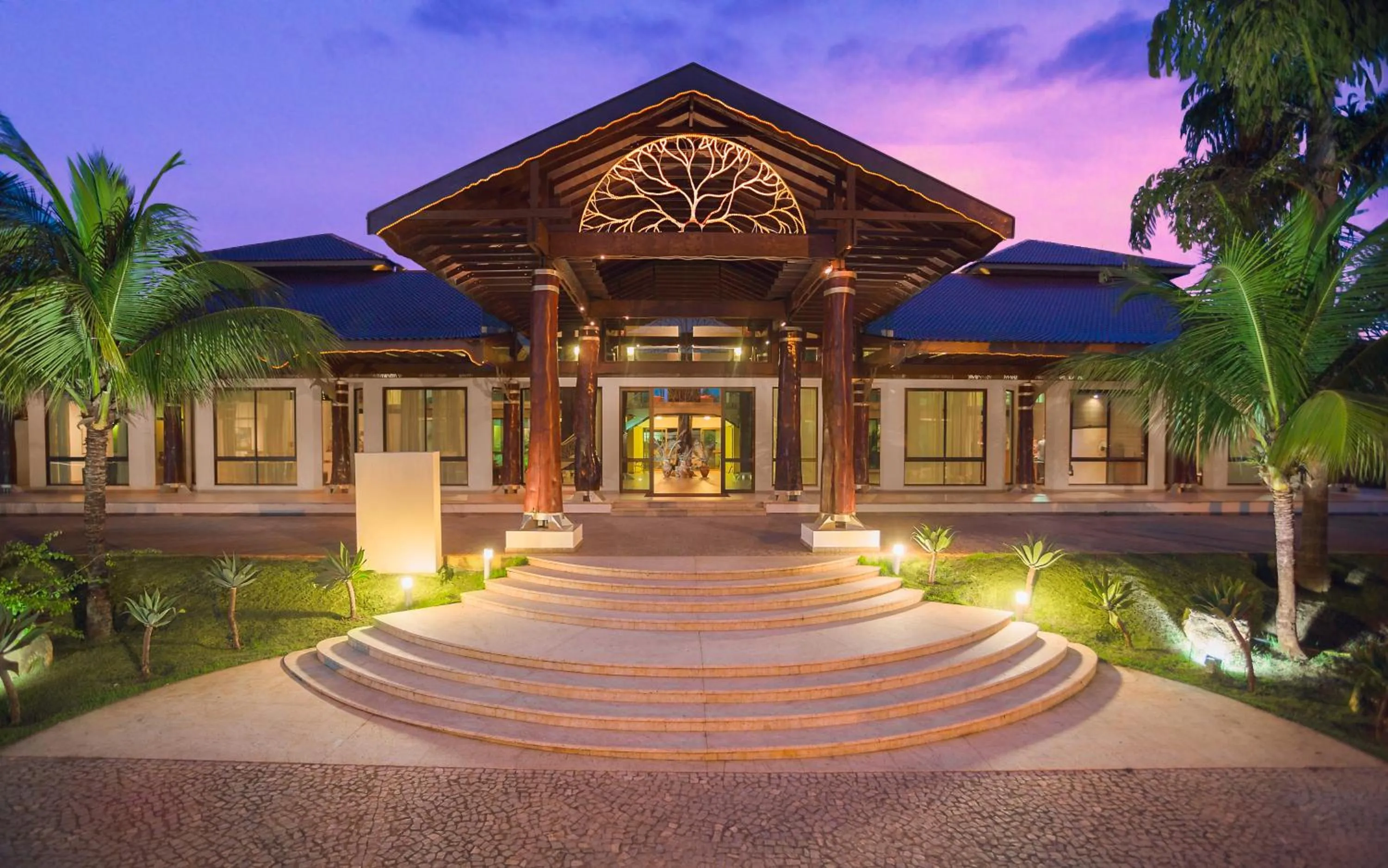 Facade/entrance in Wetiga Hotel