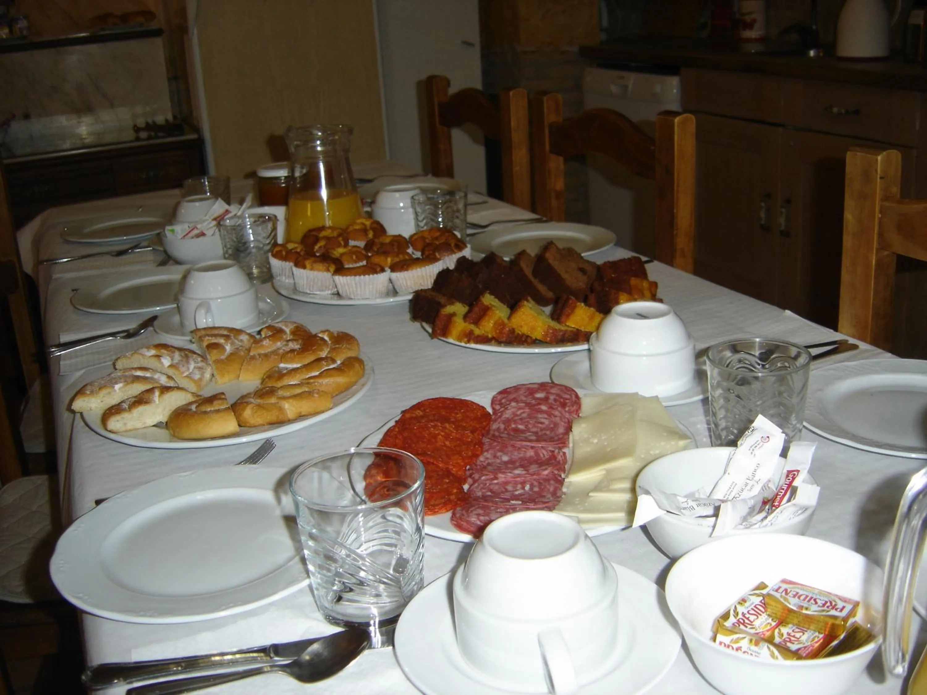 Food in Agroturismo "La Bardena Blanca II"