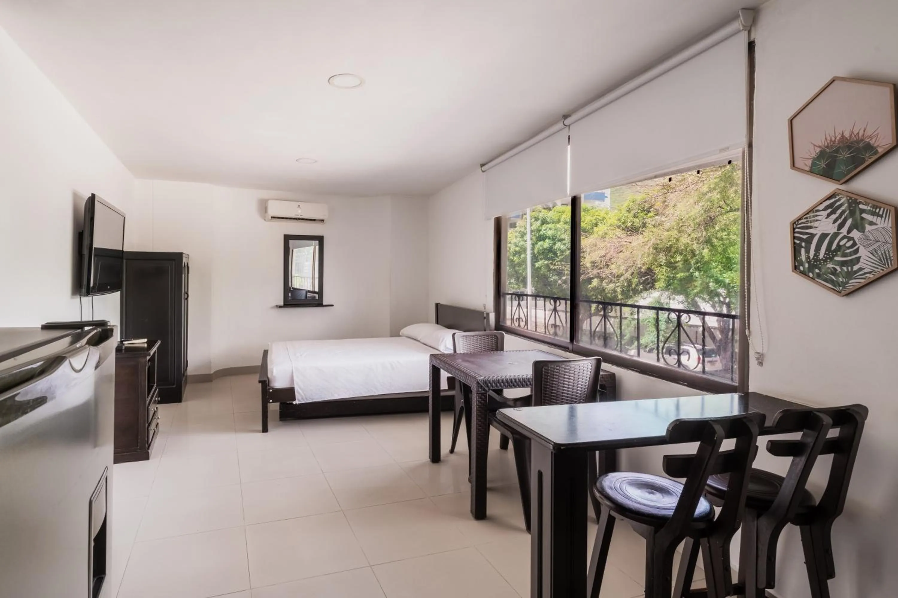 Bedroom, Bed in Aparta Hotel Roca Marina