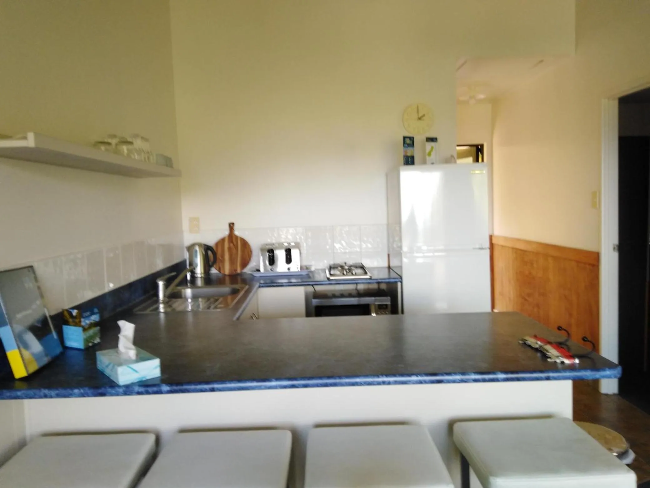 Kitchen or kitchenette in Whatuwhiwhi TOP 10 Holiday Park