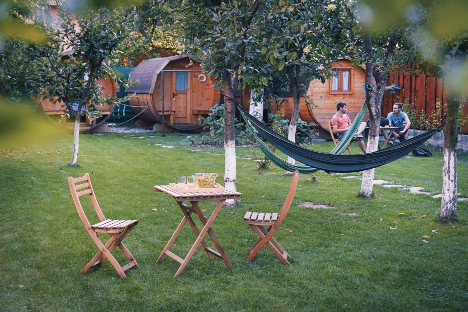 Garden view in Zozo Hostel