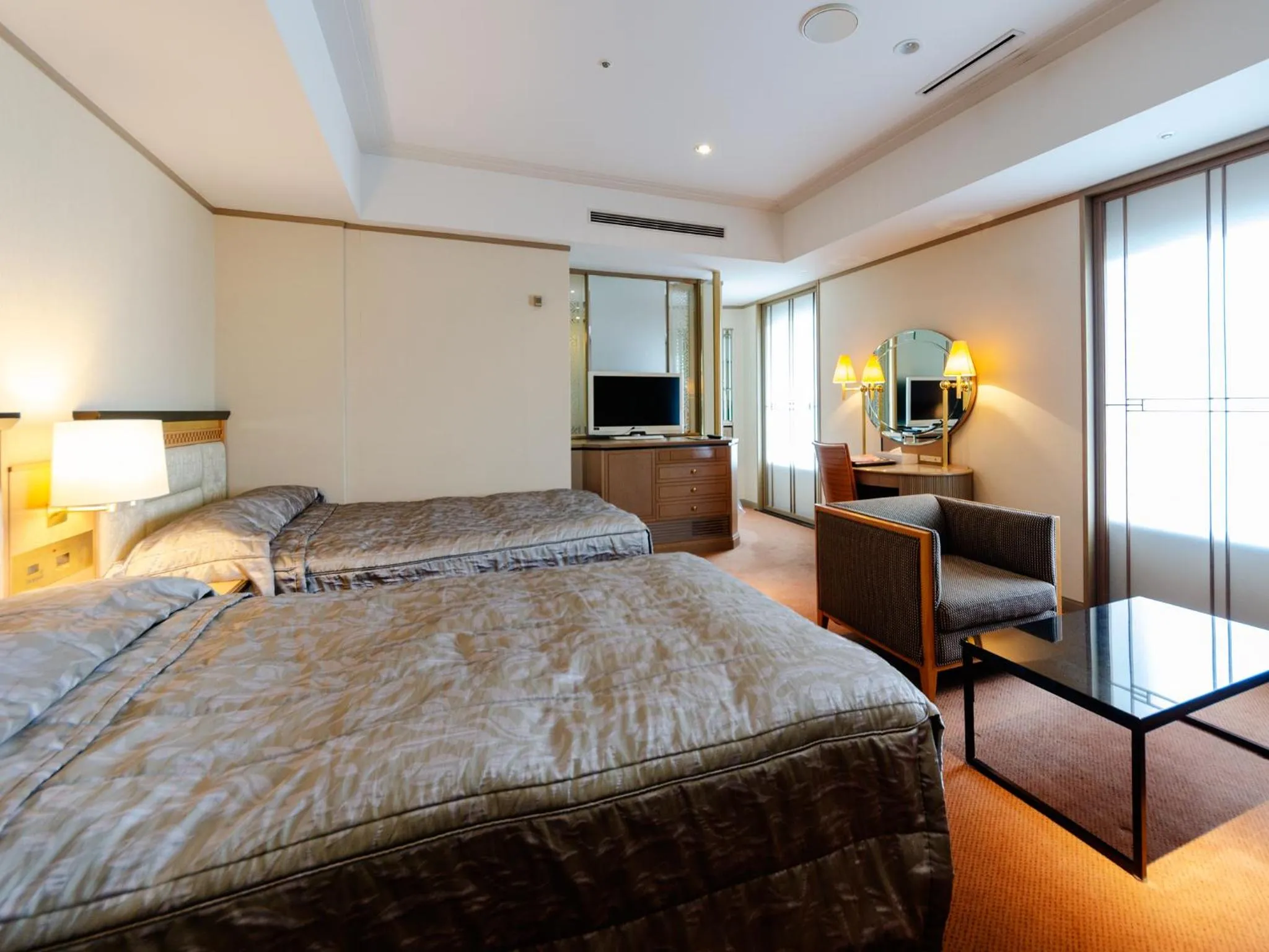 TV and multimedia, Bed in Hotel Crown Palais Kobe