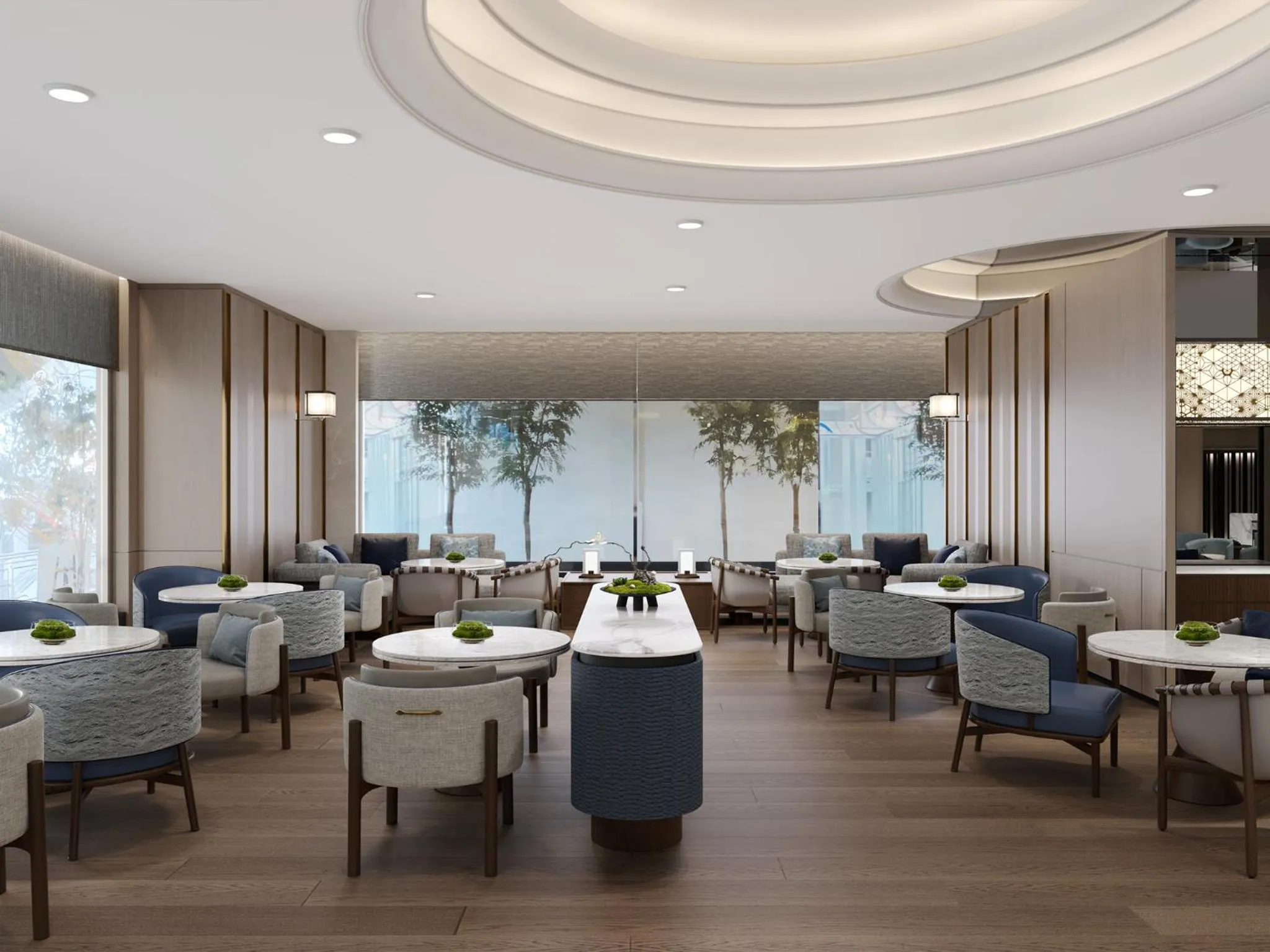 Restaurant/places to eat in Kobe Marriott Hotel