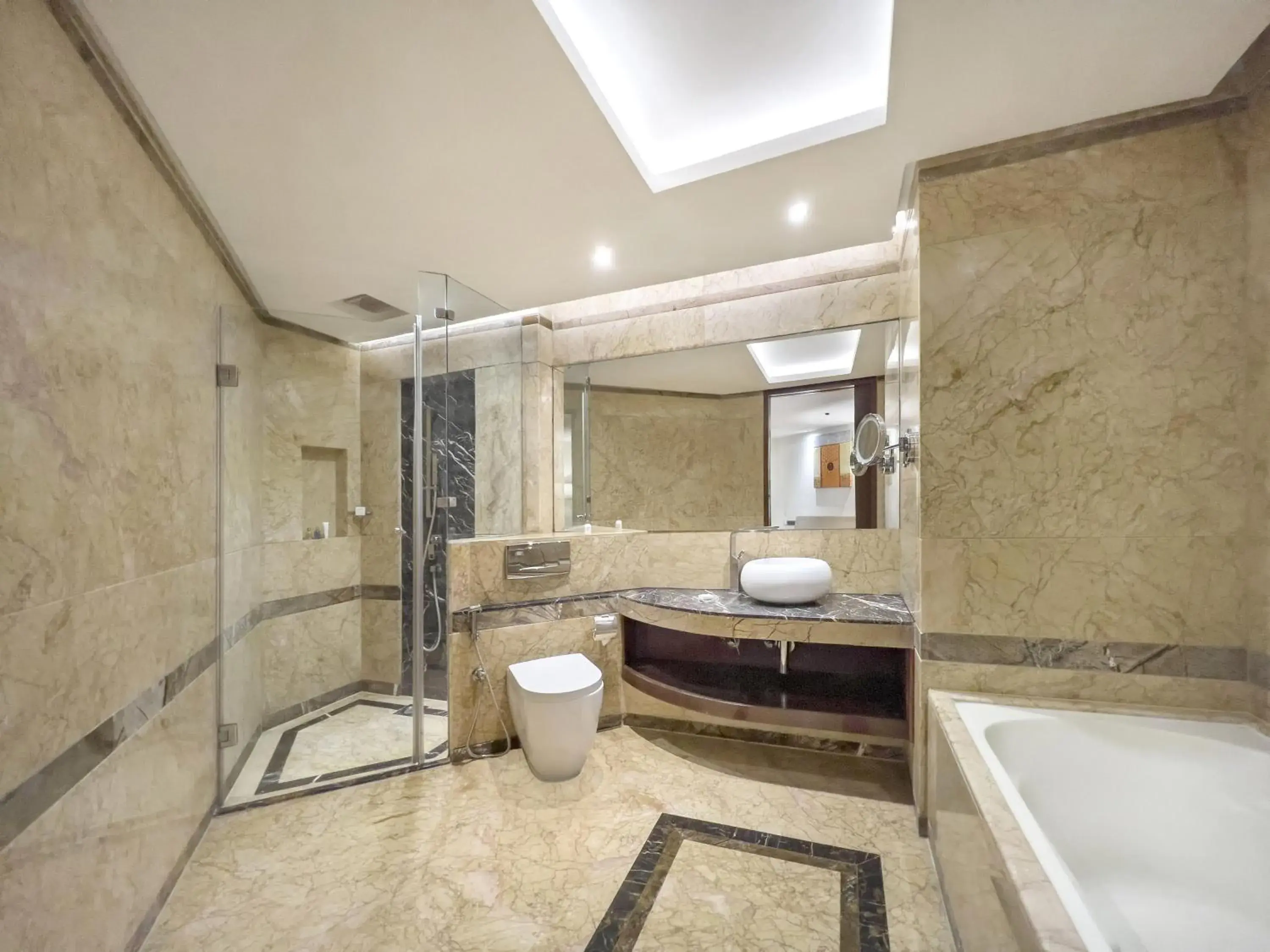 Bathroom in Radisson Blu Kaushambi Delhi NCR Bathroom in Radisson Blu Kaushambi Delhi NCR