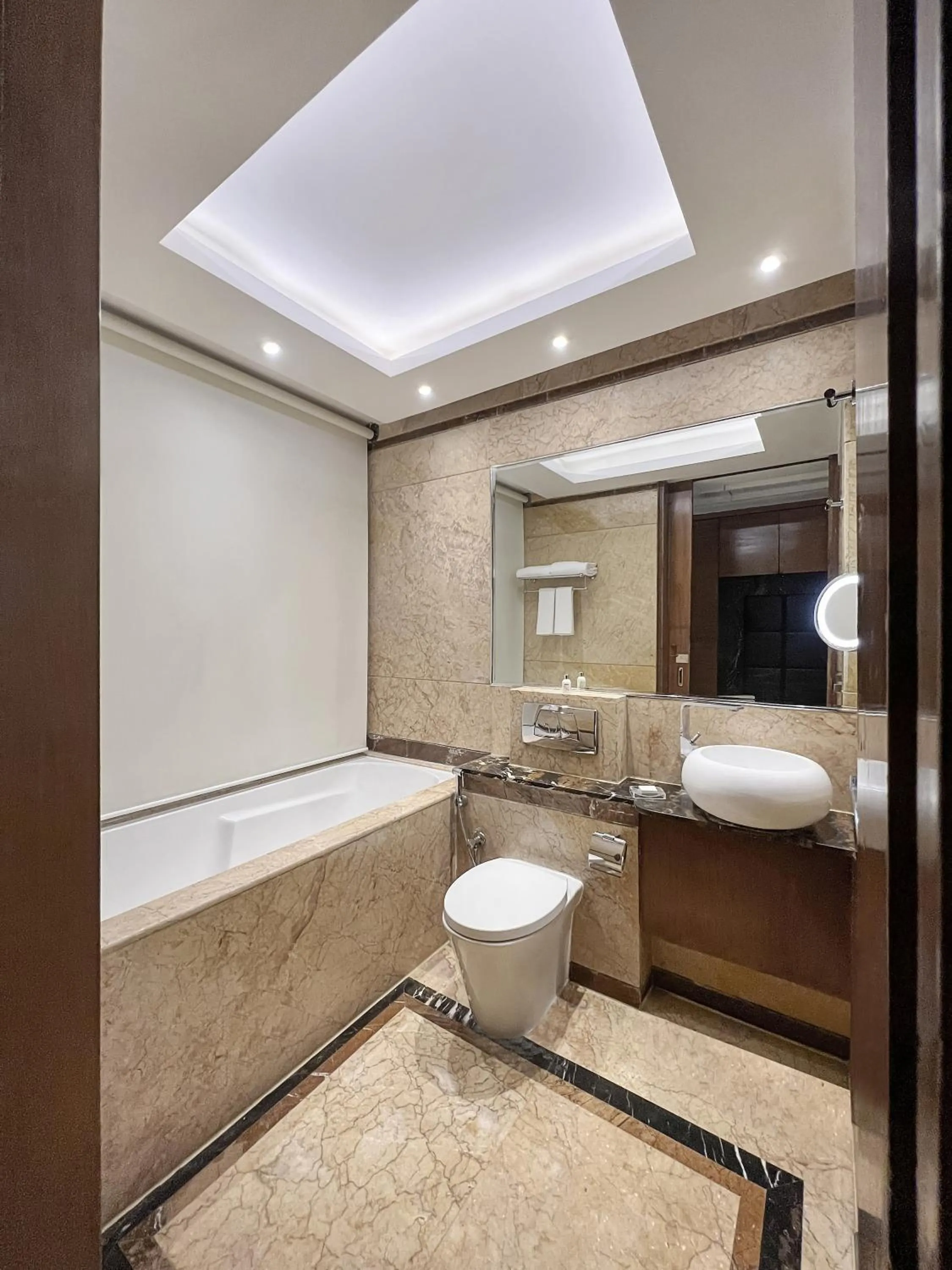 Bathroom in Radisson Blu Kaushambi Delhi NCR